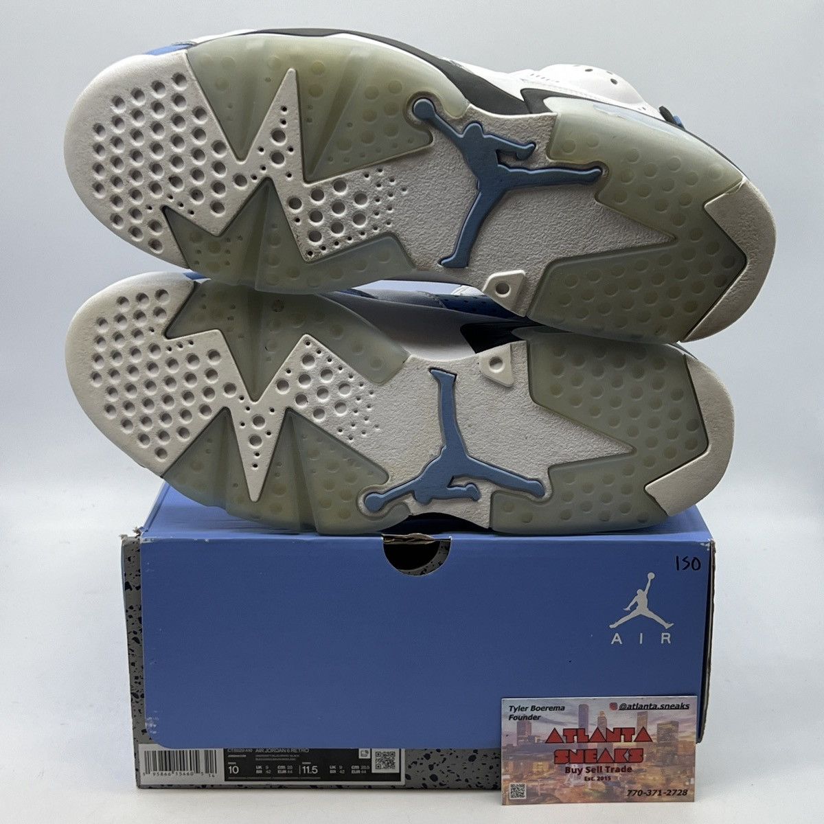 Air Jordan 6 UNC Home