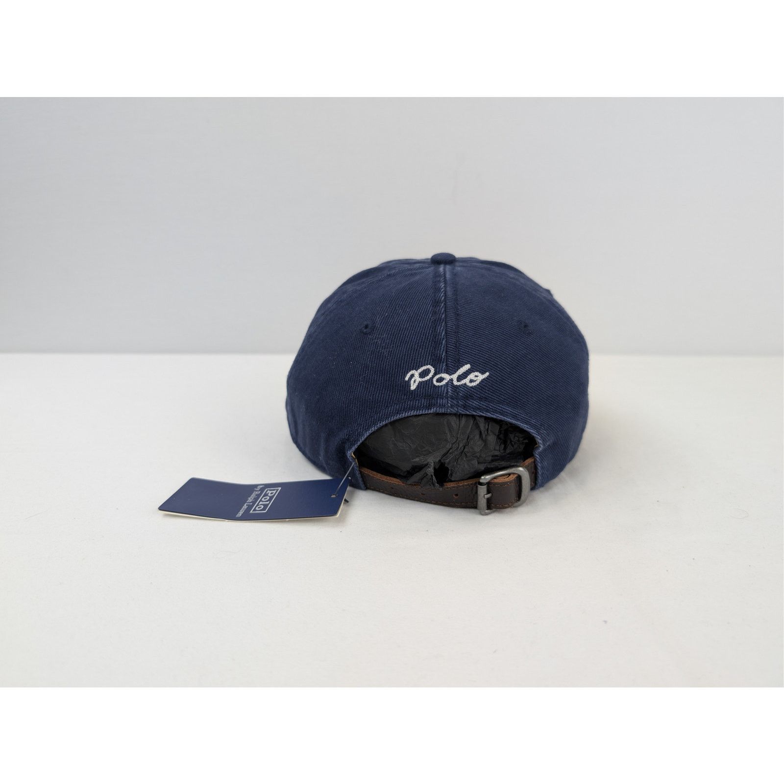 Ralph Lauren o1rshd1 CC20 Size: OS / Ralph Logo Cap / Hat in Navy Blue Size ONE SIZE - 5 Thumbnail