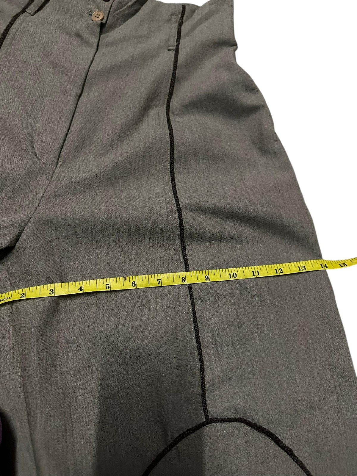 Emporio Armani Vtg🔥Avant-Garde Emporio Armani Balloon Pants Size US 29 - 13 Thumbnail