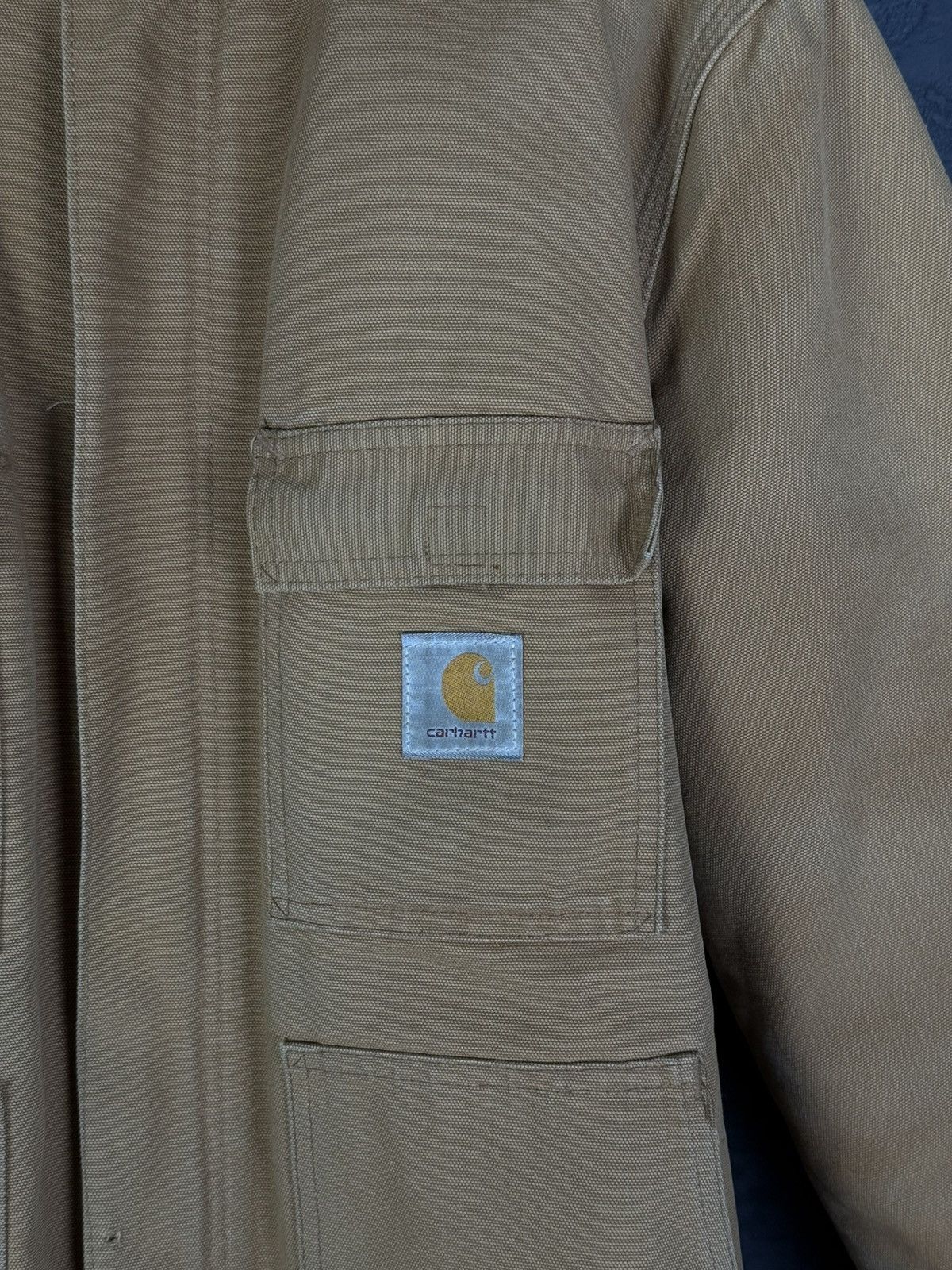 Carhartt Rare Design Vintage Carhatt Distressed Jacket 1990s Size US M / EU 48-50 / 2 - 7 Thumbnail