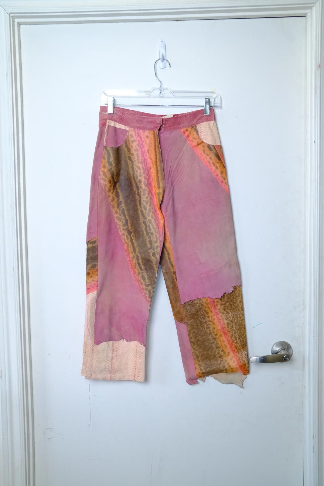 Other 90's Twice by Tittaporta Snakeskin Patchwork Capri Size 28" / US 6 / IT 42 - 1 Thumbnail