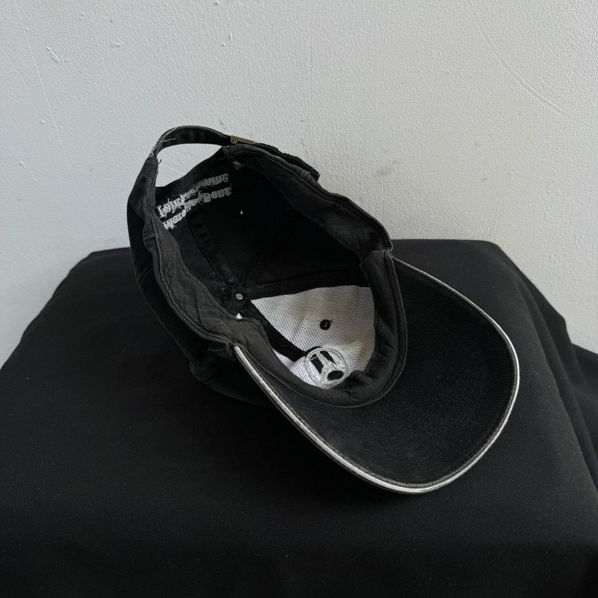 Mercedes-Benz 90s Vintage Mercedes Benz Embroidery Retro Faded Cap Size ONE SIZE - 5 Thumbnail