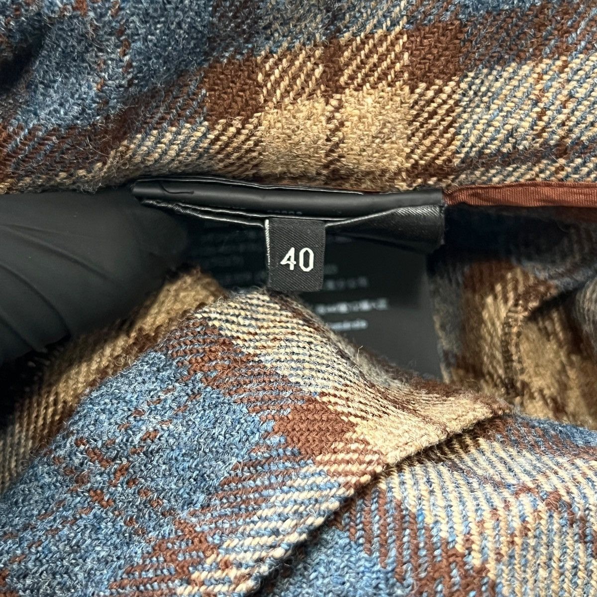 Prada PRADA RAF SIMONS 2024AW Check Wool Twill Shirt & Skirt Setup Size S / US 4 / IT 40 - 19 Thumbnail