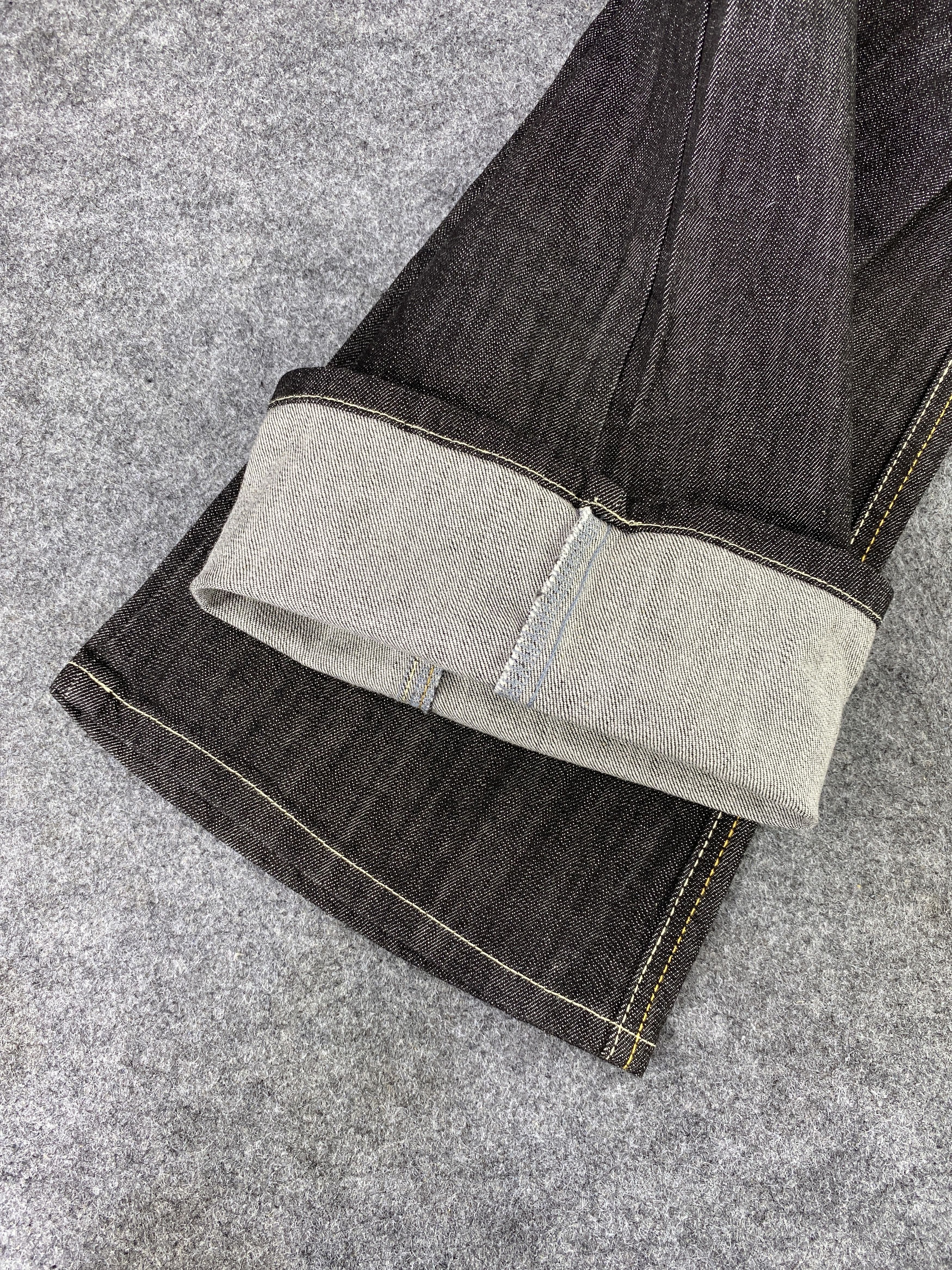 Japanese Brand Japanese Brand Bootcut Black Jeans - J1051 Size 26" / US 2 / IT 38 - 10 Thumbnail