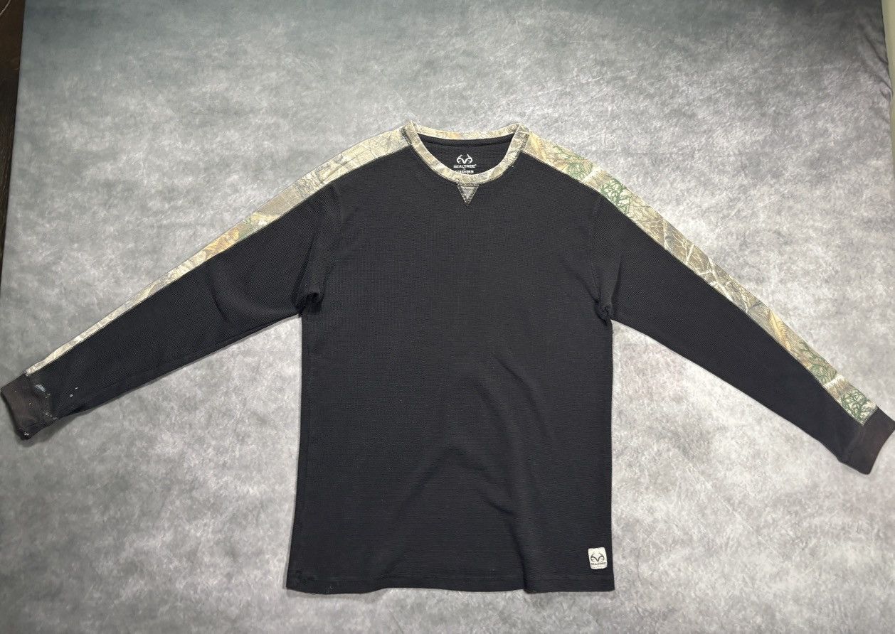 Vintage Vintage Realtree Thermal Longsleeve Hunting Camo Waffle 90s Size US XXL / EU 58 / 5 - 12 Thumbnail