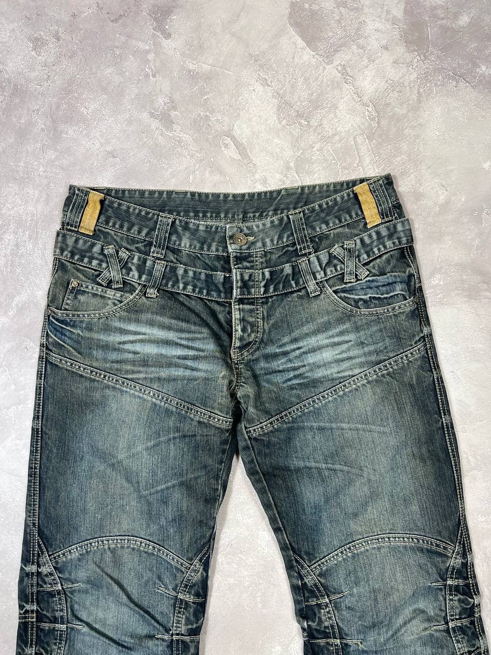 Diesel × Vintage Vintage Diesel Style Distressed Baggy Pants Size US 36 / EU 52 - 6 Thumbnail