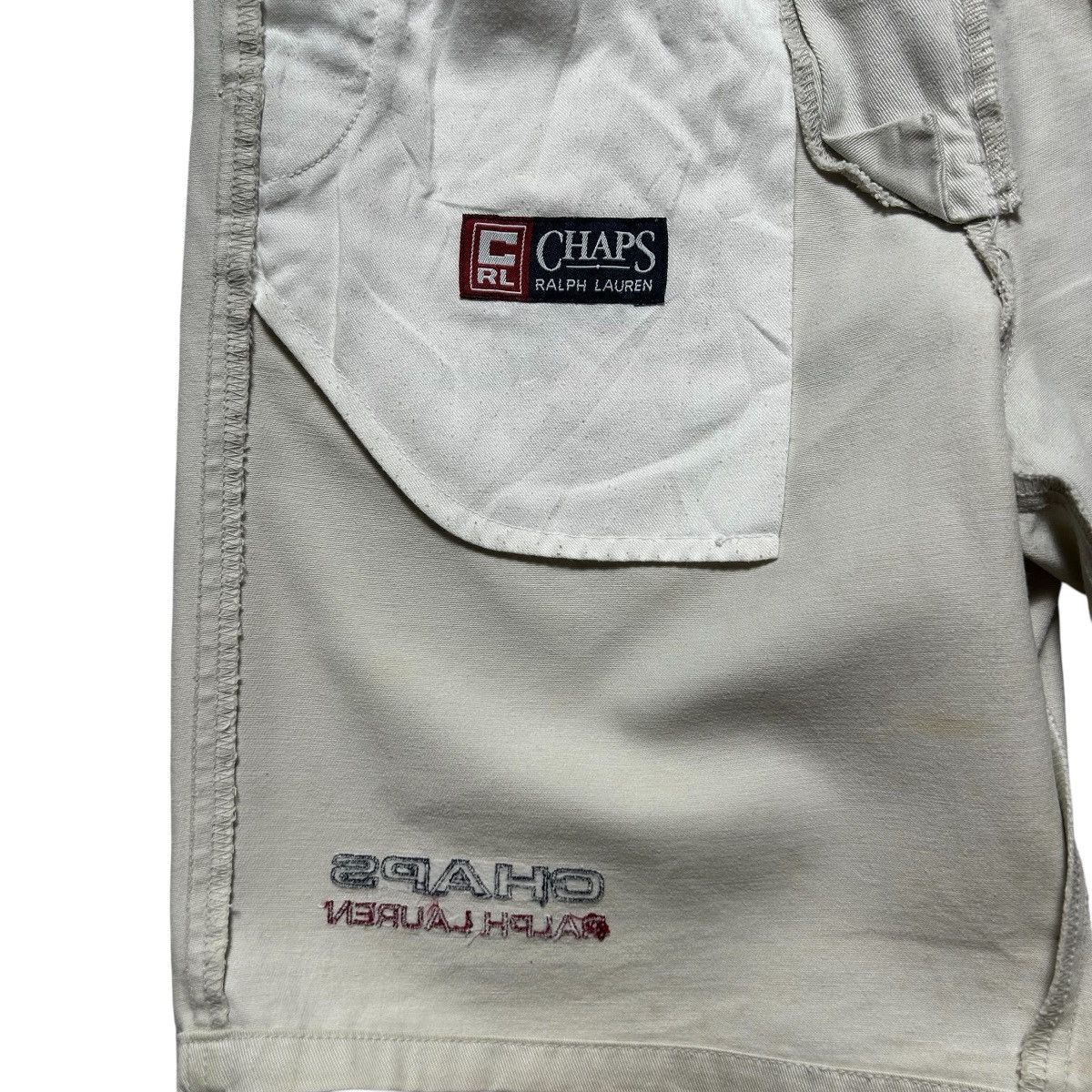 Chaps Ralph Lauren Vintage Chaps Ralph Lauren Logo Shorts Size 24" / US 00 / IT 34 - 5 Thumbnail