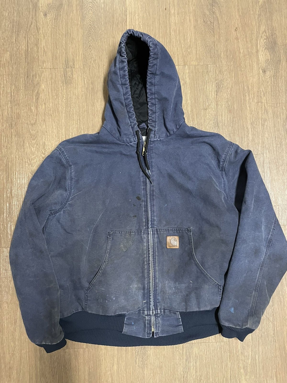 image of Carhartt Blue Workwear Jacket, Men's (Size 2XL)