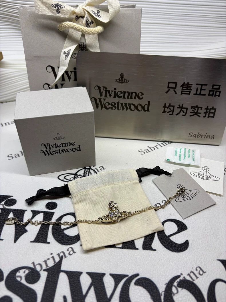 Vivienne Westwood Vivienne Westwood Lady Mei Bracelet-Gold Size ONE SIZE - 2 Thumbnail