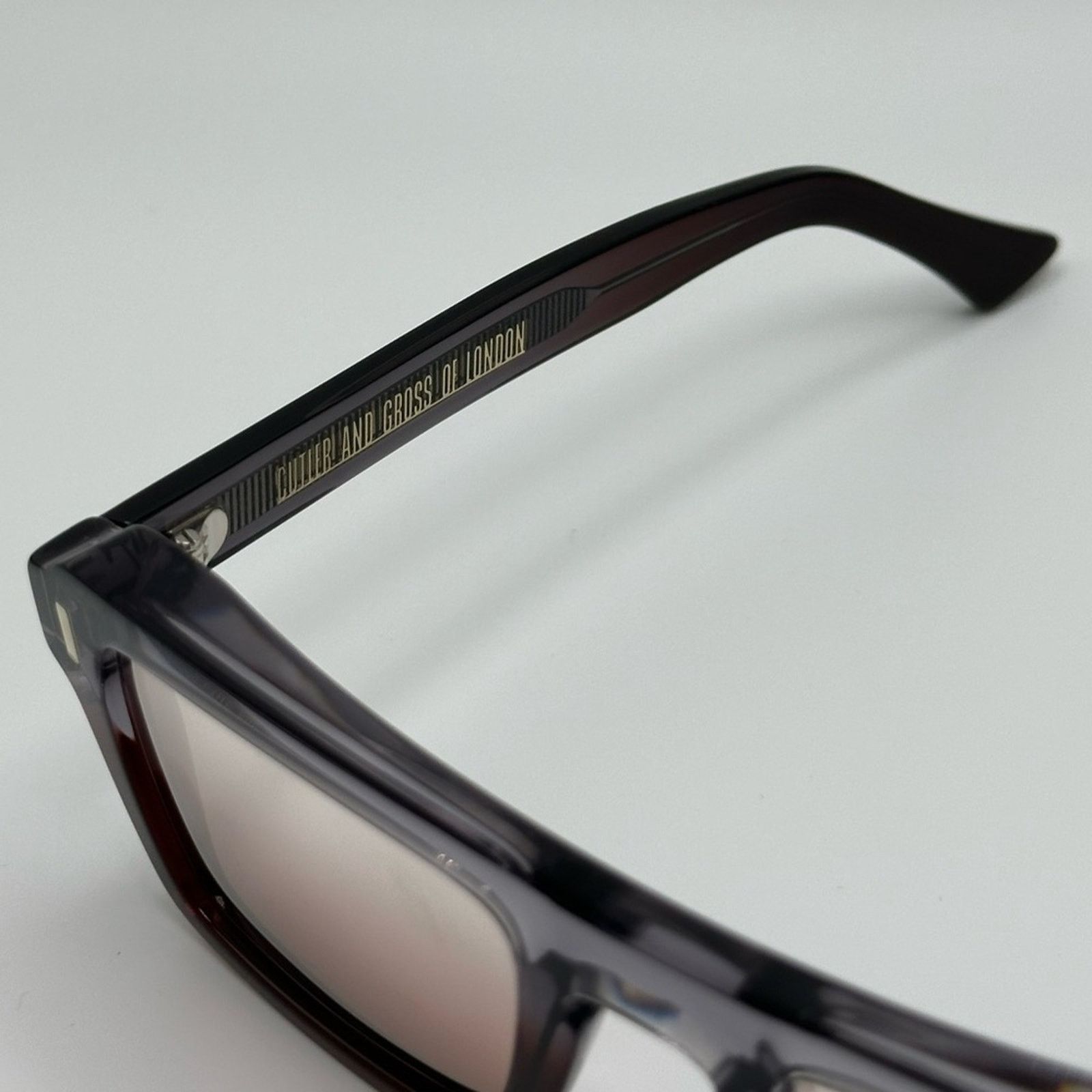 Cutler and Gross BRAND NEW CUTLER AND GROSS CG1318S 005 Grey Brown Unisex Size ONE SIZE - 3 Thumbnail