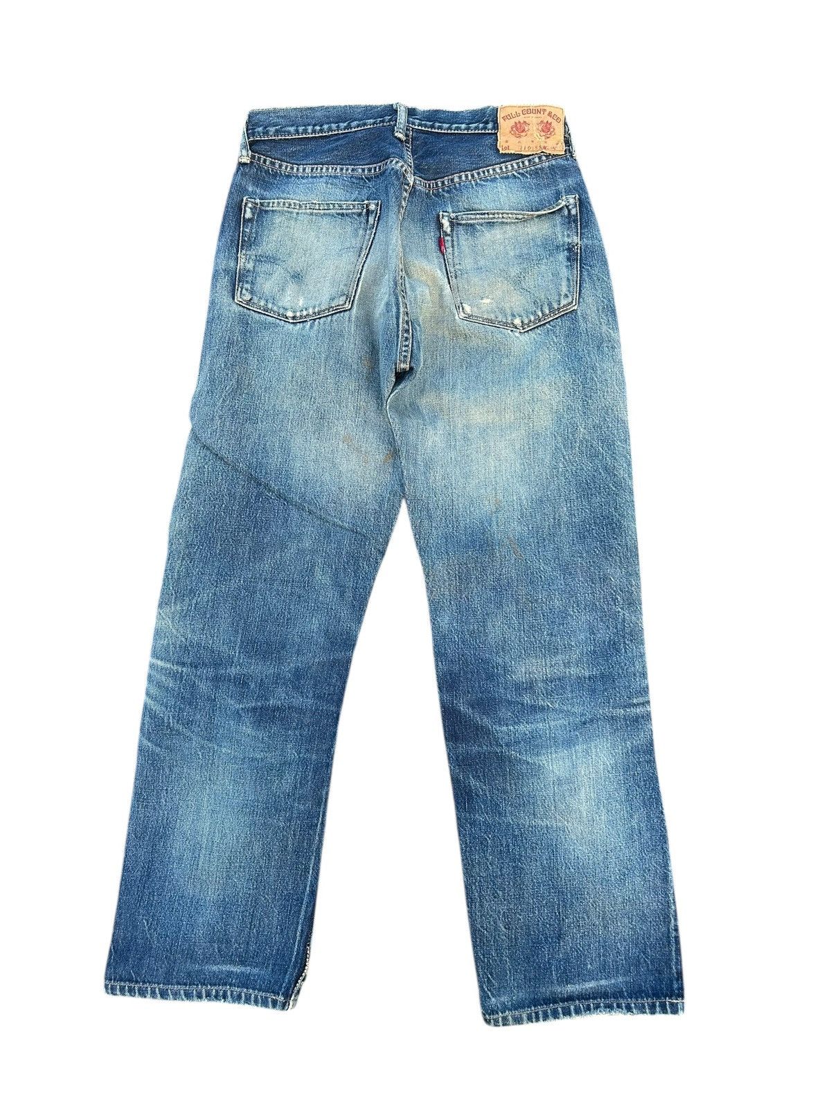 Full Count & Co. × Kapital × Vintage Vintage Full Count Selvedge Distressed Denim Jeans Size US 29 - 10 Thumbnail