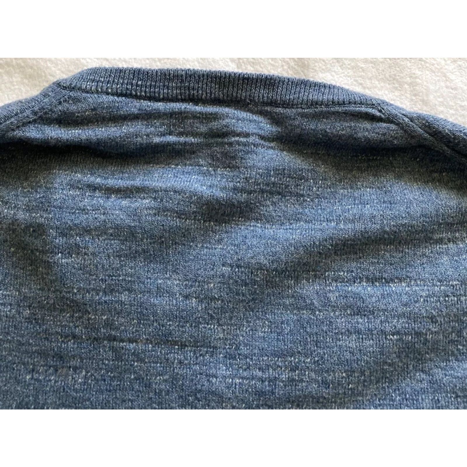 J.Crew J.CREW Sweater Men M Blue V-Neck Knit Cotton Pullover Casual 90s Classic American/Colorful Knitwear Size US M / EU 48-50 / 2 - 8 Thumbnail