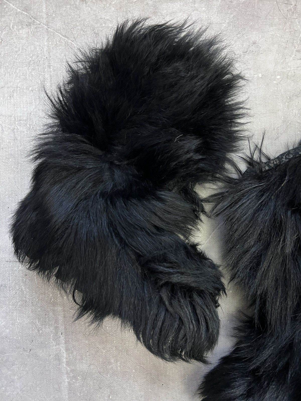 New Rock Fur black opium fashion boots rick owens style y2k Size US 7.5 / EU 40-41 - 5 Thumbnail