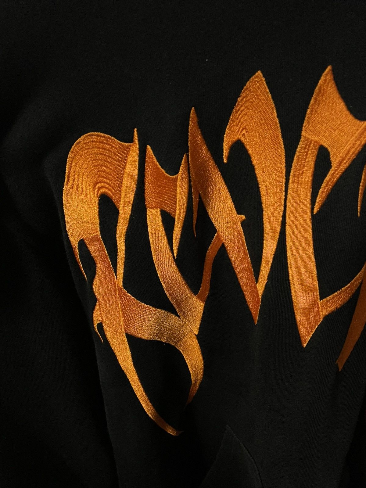 Revenge Revenge hoodie halloween black orange embroidered Size US XL / EU 56 / 4 - 3 Thumbnail