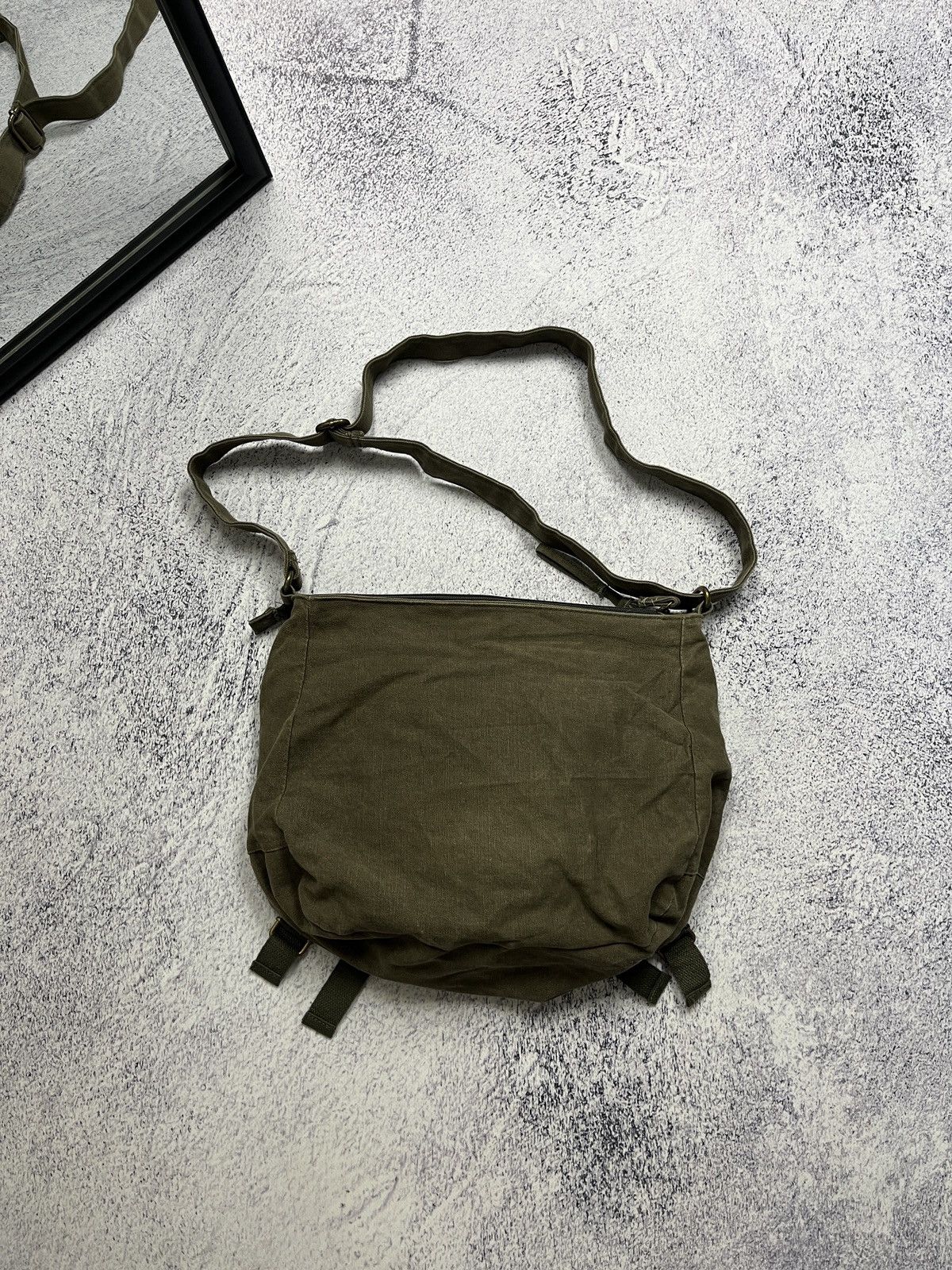 Japanese Brand × Vintage Vintage Japan Style Military Crossbody Shoulder Bag Size ONE SIZE - 11 Thumbnail