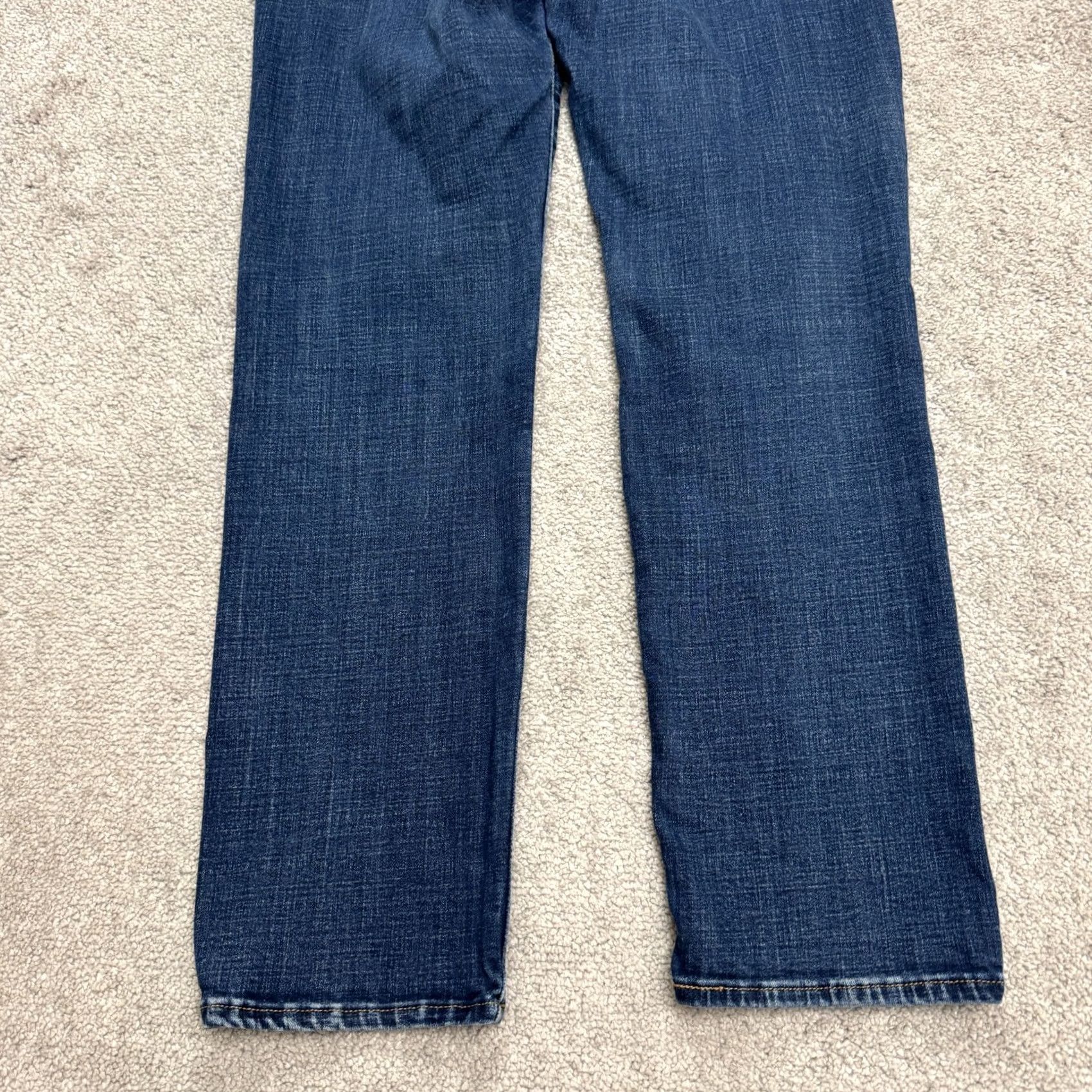 Levi's Levi's Jeans Classic Straight 5-Pocket Denim Womens 4M Blue Medium Wash Stretch 28x29 Adult Regular TS TS? Size 28" / US 6 / IT 42 - 6 Thumbnail