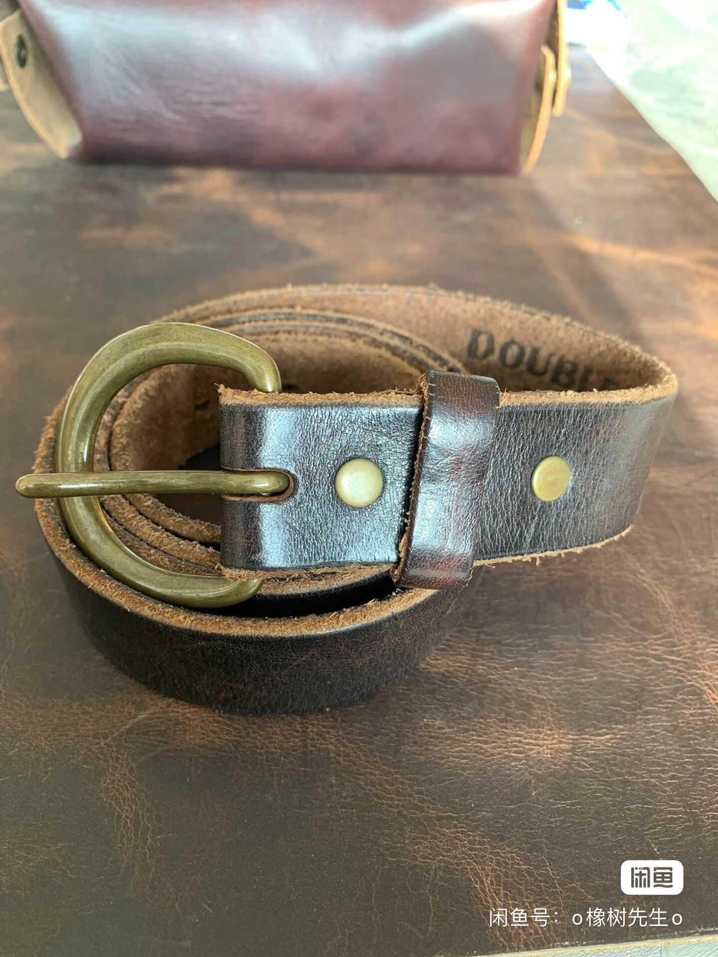 RRL Ralph Lauren RRL Brown Leather Belt Size ONE SIZE - 1 Thumbnail