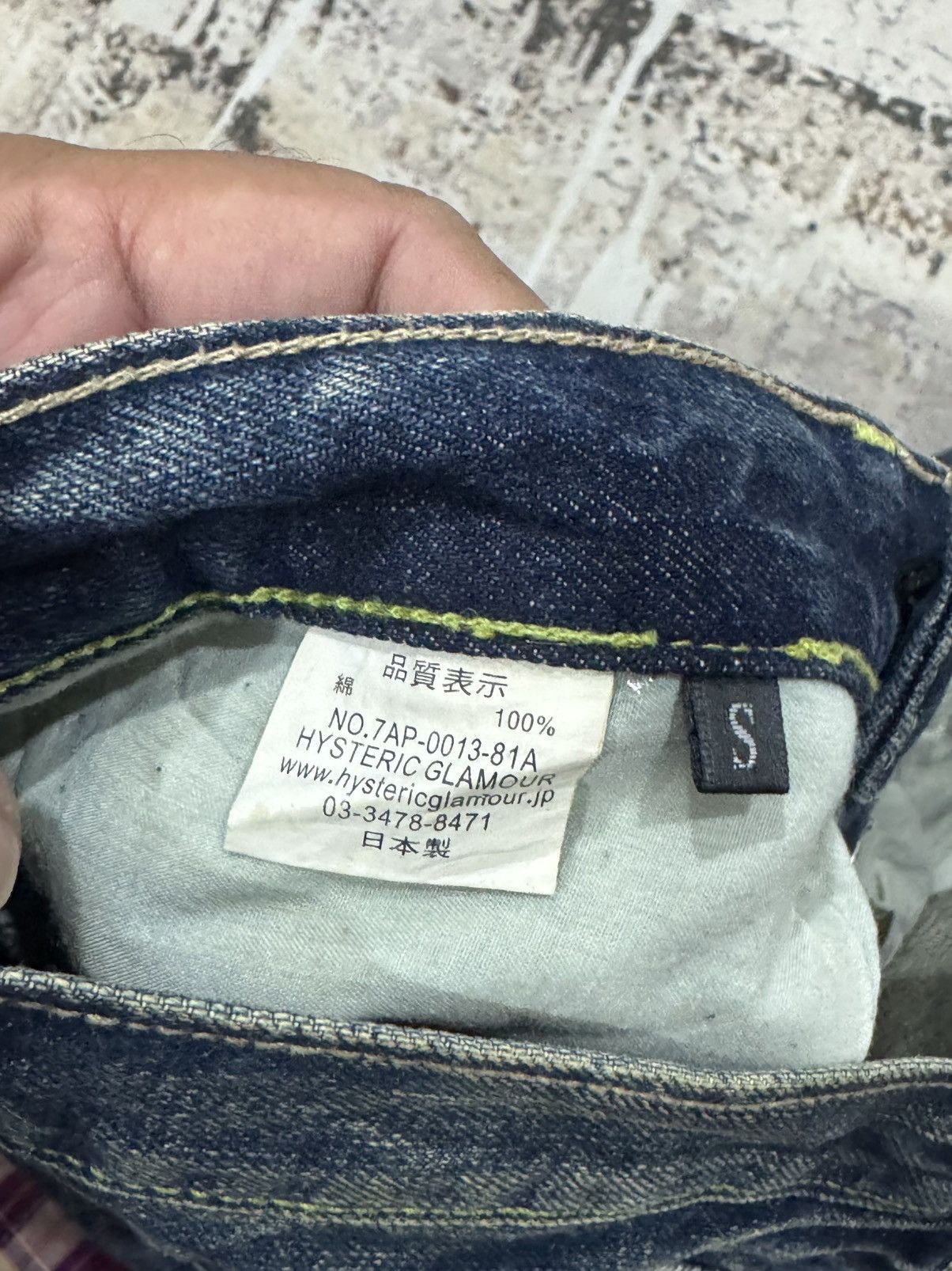 Hysteric Glamour HYSTERIC GLAMOUR- distress swarovky studd jeans Size US 30 / EU 46 - 18 Thumbnail