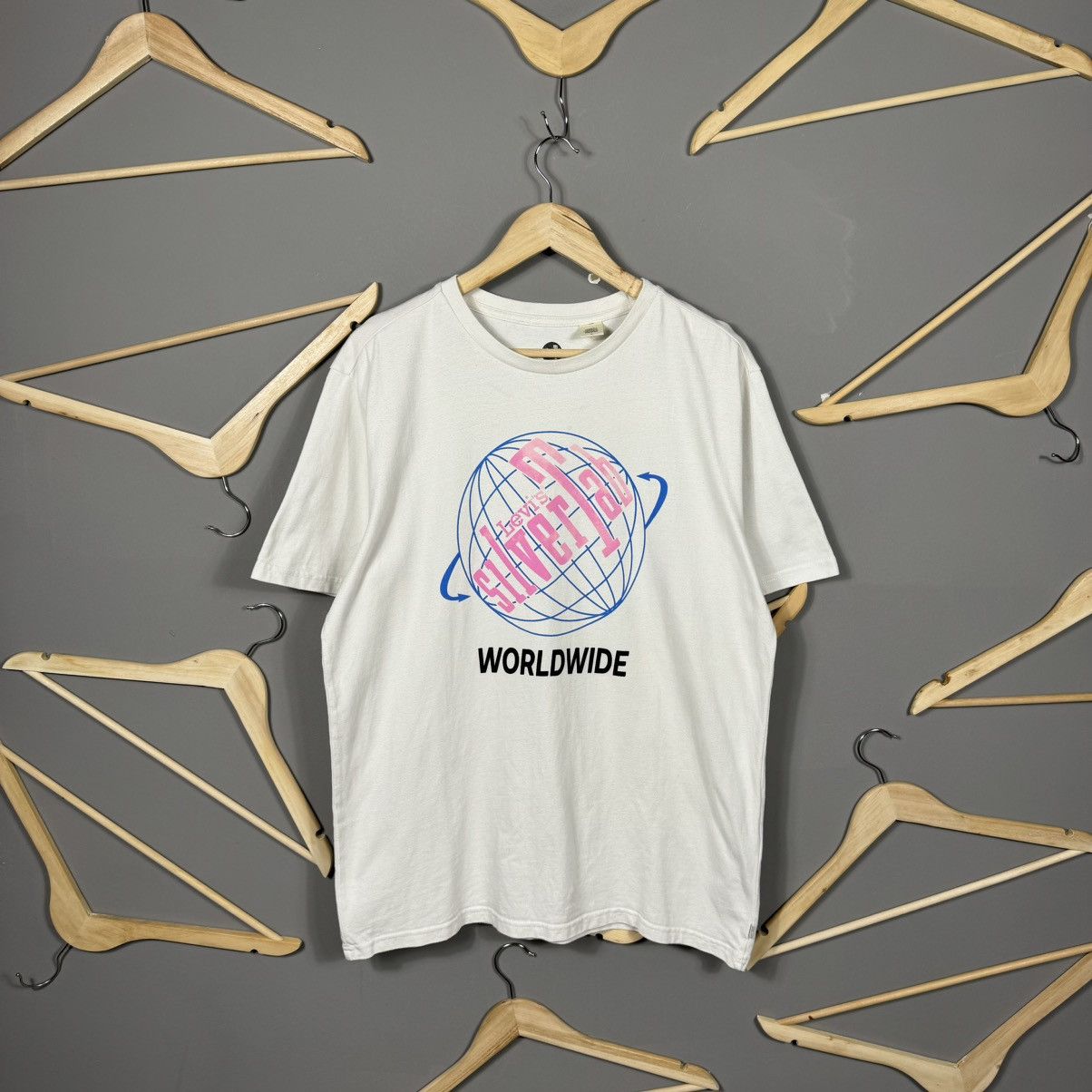 Levi's Levi’s Silver Tab Worldwide T-shirt Size US M / EU 48-50 / 2 - 1 Thumbnail