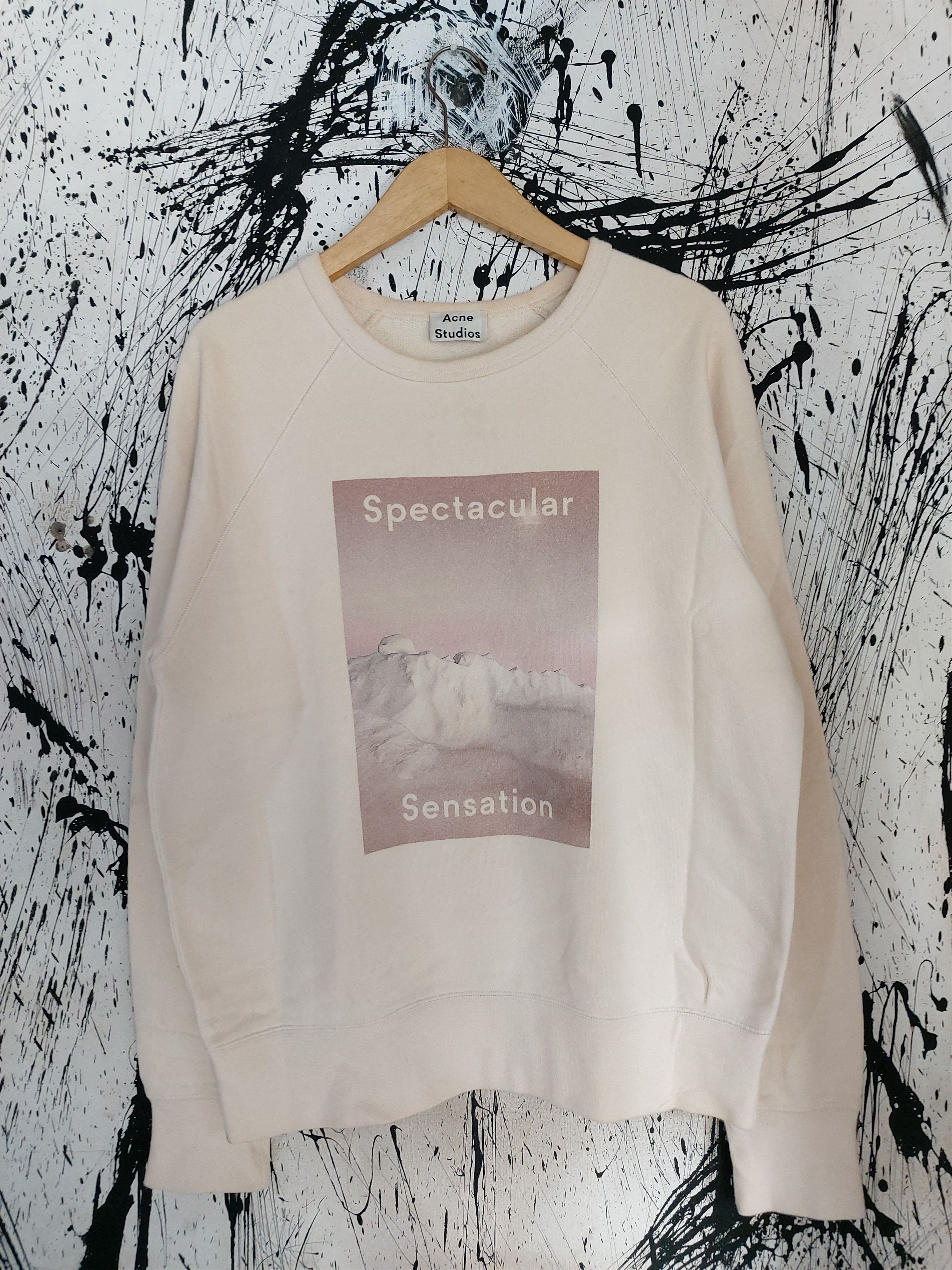 Acne Studios ACNE STUDIOS COLLEGE PHOTO AW 2014 SWEATSHIRT Size US M / EU 48-50 / 2 - 1 Thumbnail
