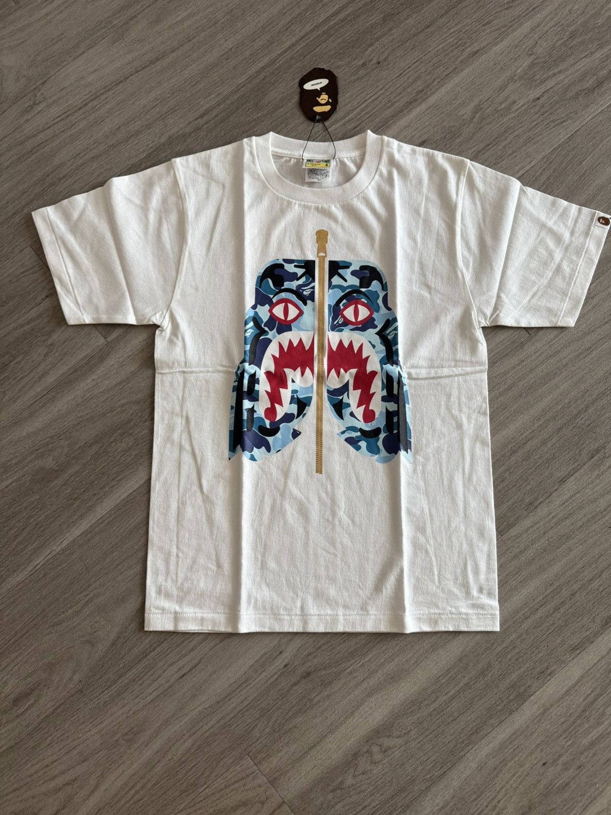 Bape Bape blue ABC camo tiger tee Size US M / EU 48-50 / 2 - 1 Thumbnail