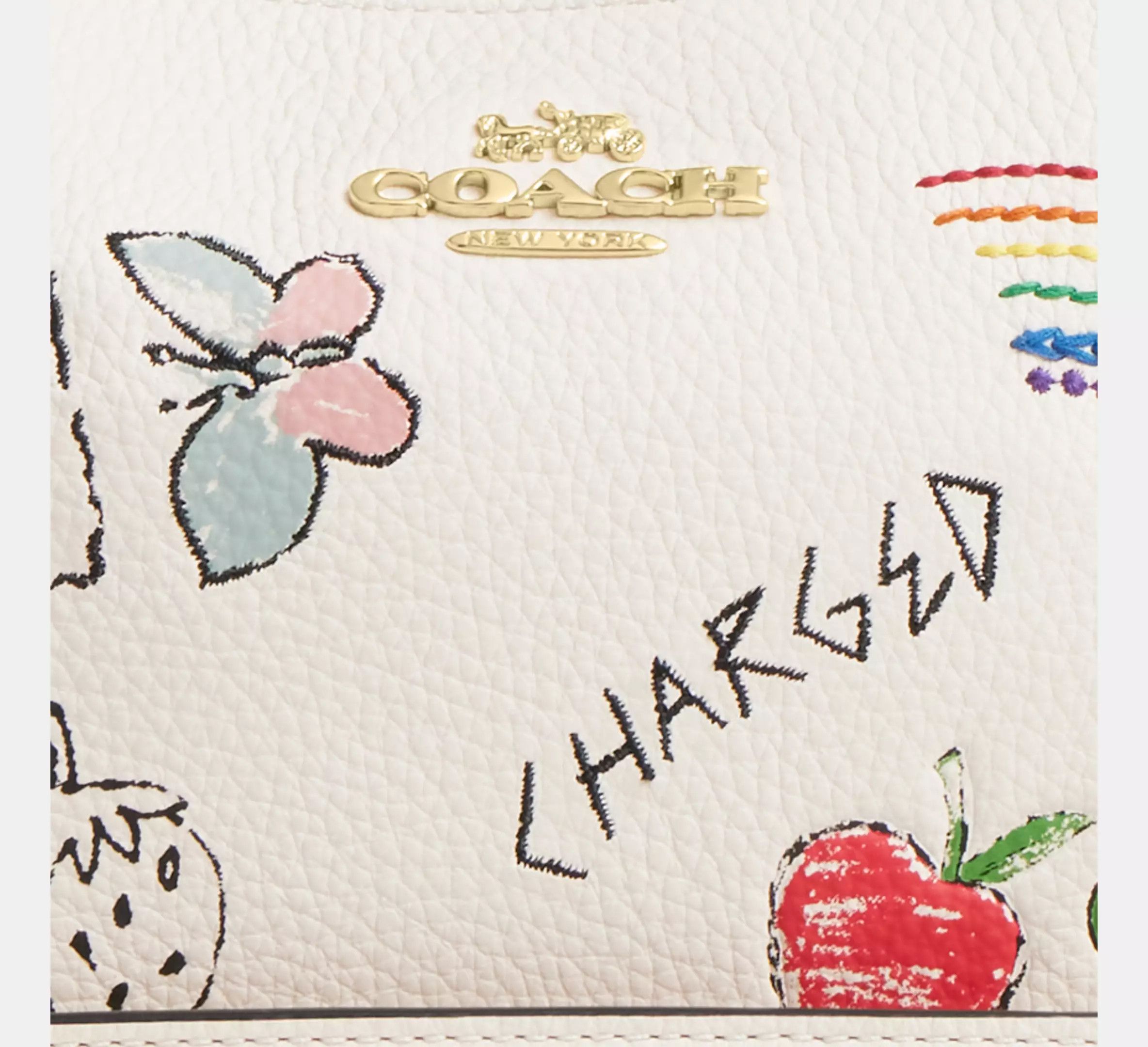 Coach NWT Coach Teri Shoulder Bag With Sketch Print CAK17 Size ONE SIZE - 12 Thumbnail