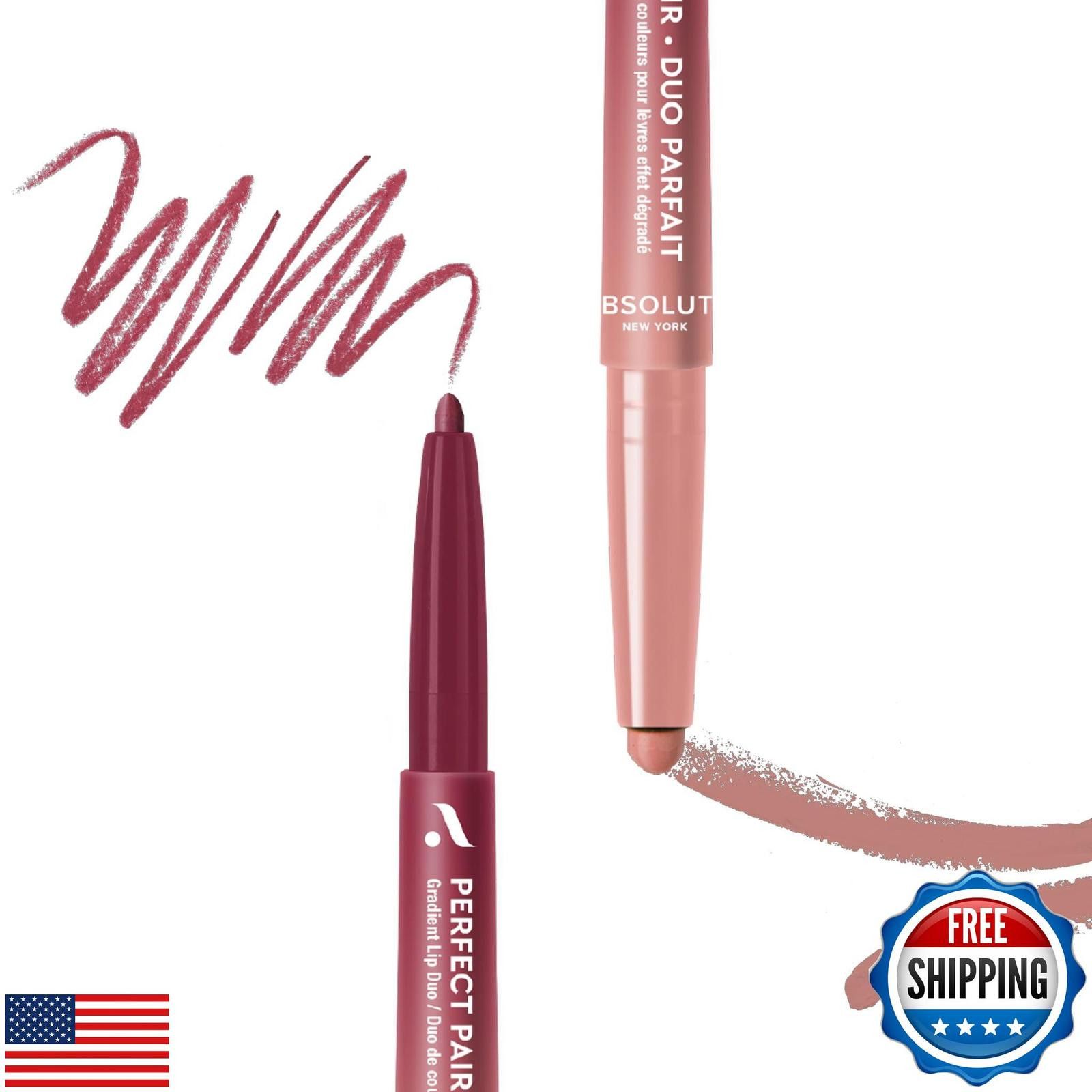 Designer Absolute New York Perfect Pair Lip Duo Fuller Poutier Lips Size ONE SIZE - 2 Thumbnail