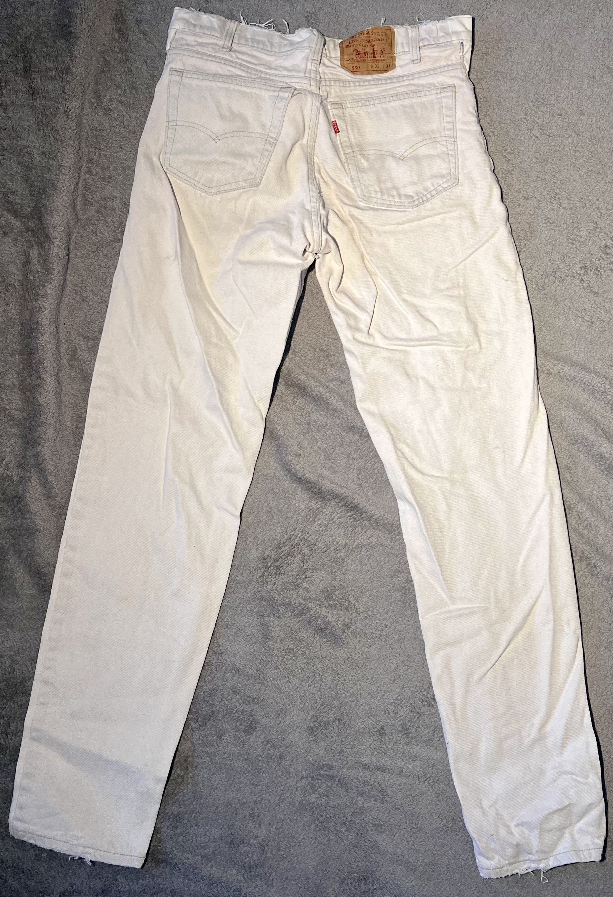 Levi's Levi's Vintage White Denim Size US 32 / EU 48 - 2 Thumbnail