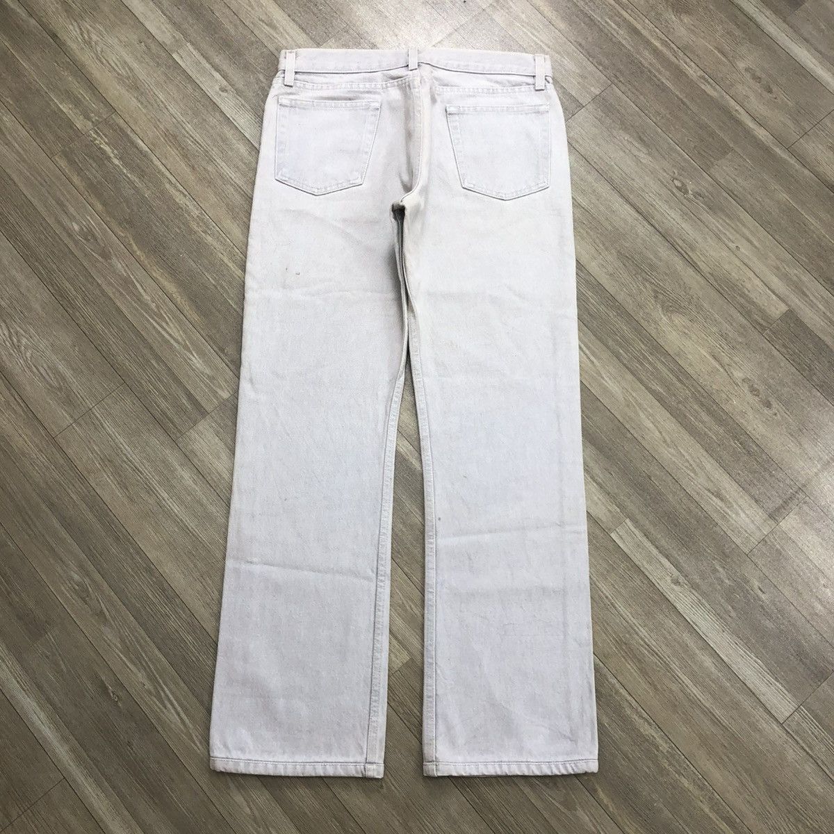 Helmut Lang VINTAGE HELMUT LANG DENIM PANTS Size US 30 / EU 46 - 16 Thumbnail