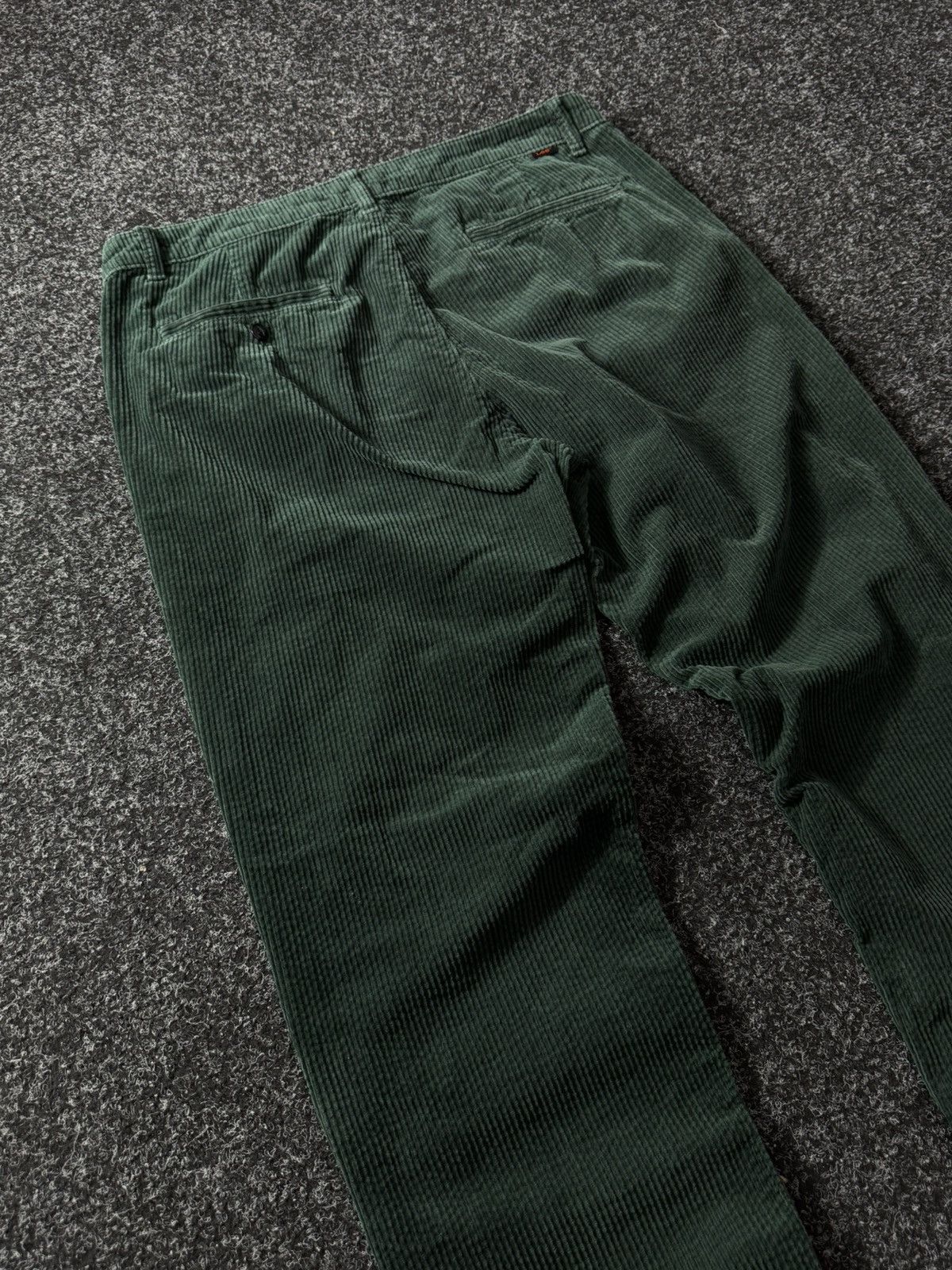 Japanese Brand × Lee Vintage 90s style velvet Lee Y2K sweatpants casual pants Size US 33 - 11 Thumbnail