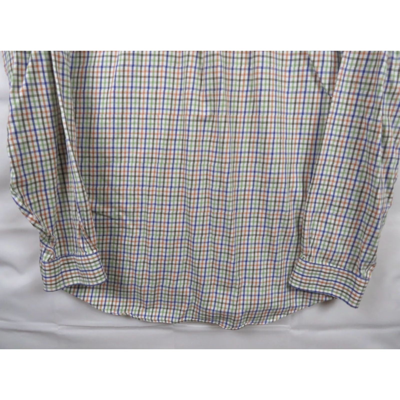 Vintage VINTAGE LL Bean Large Reg Wrinkle Resistant Plaid Button Down L/S Shirt Size US L / EU 52-54 / 3 - 6 Thumbnail