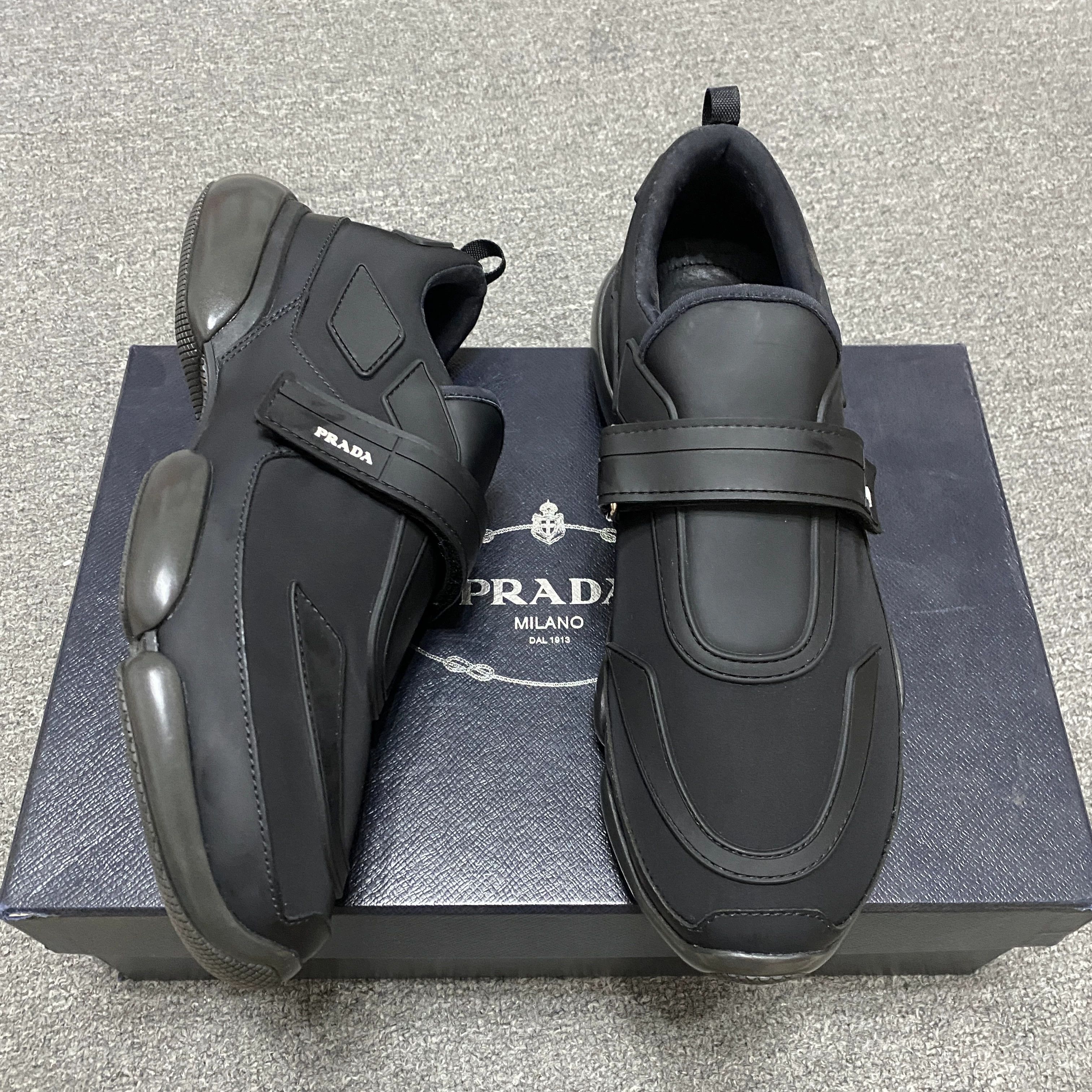Prada PRADA Velcro Casual Shoes Size US 8.5 / EU 41-42 - 1 Thumbnail