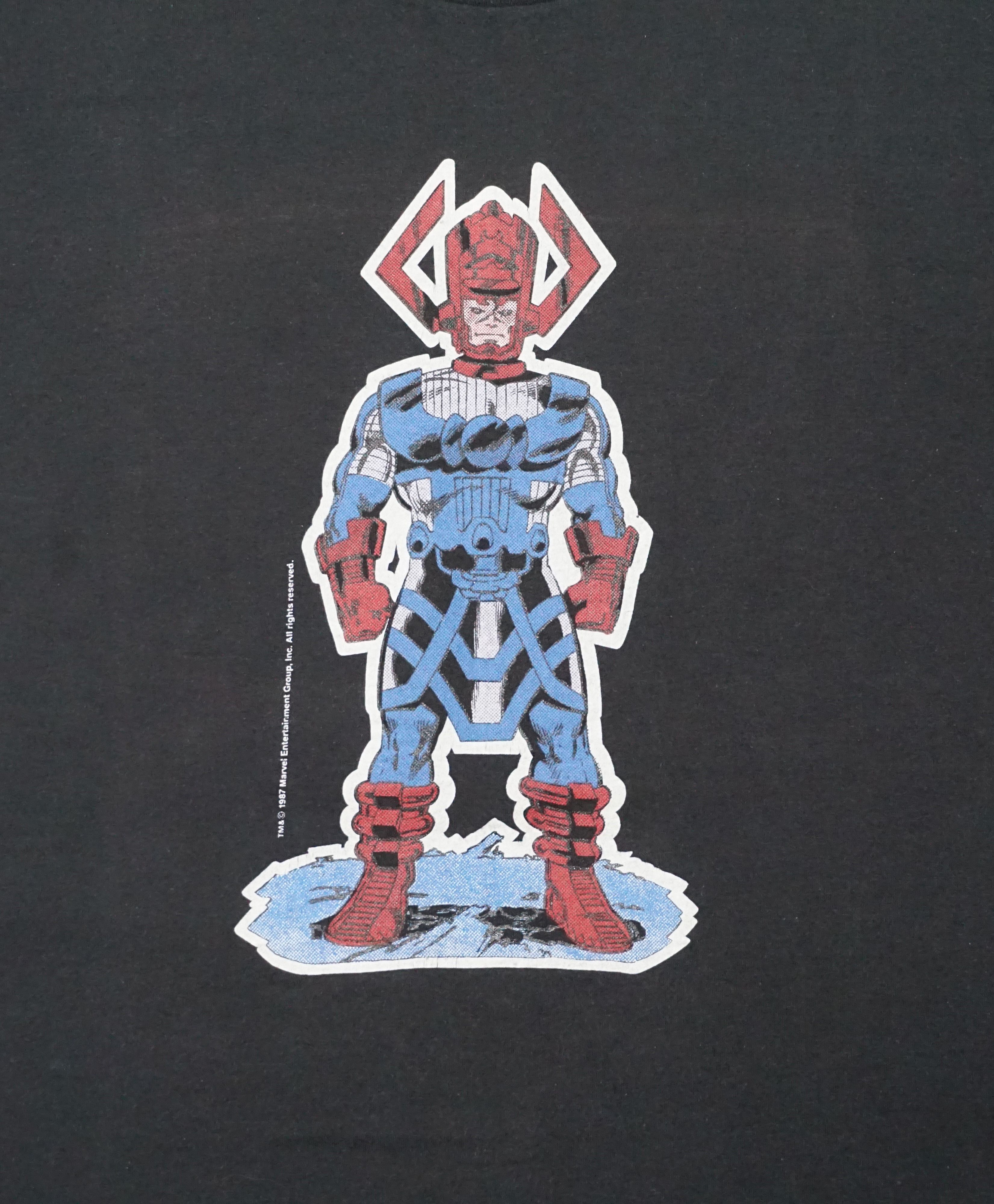 Anime × Marvel Comics × Vintage 80's Marvel Galactus T-shirt Size US XL / EU 56 / 4 - 2 Thumbnail
