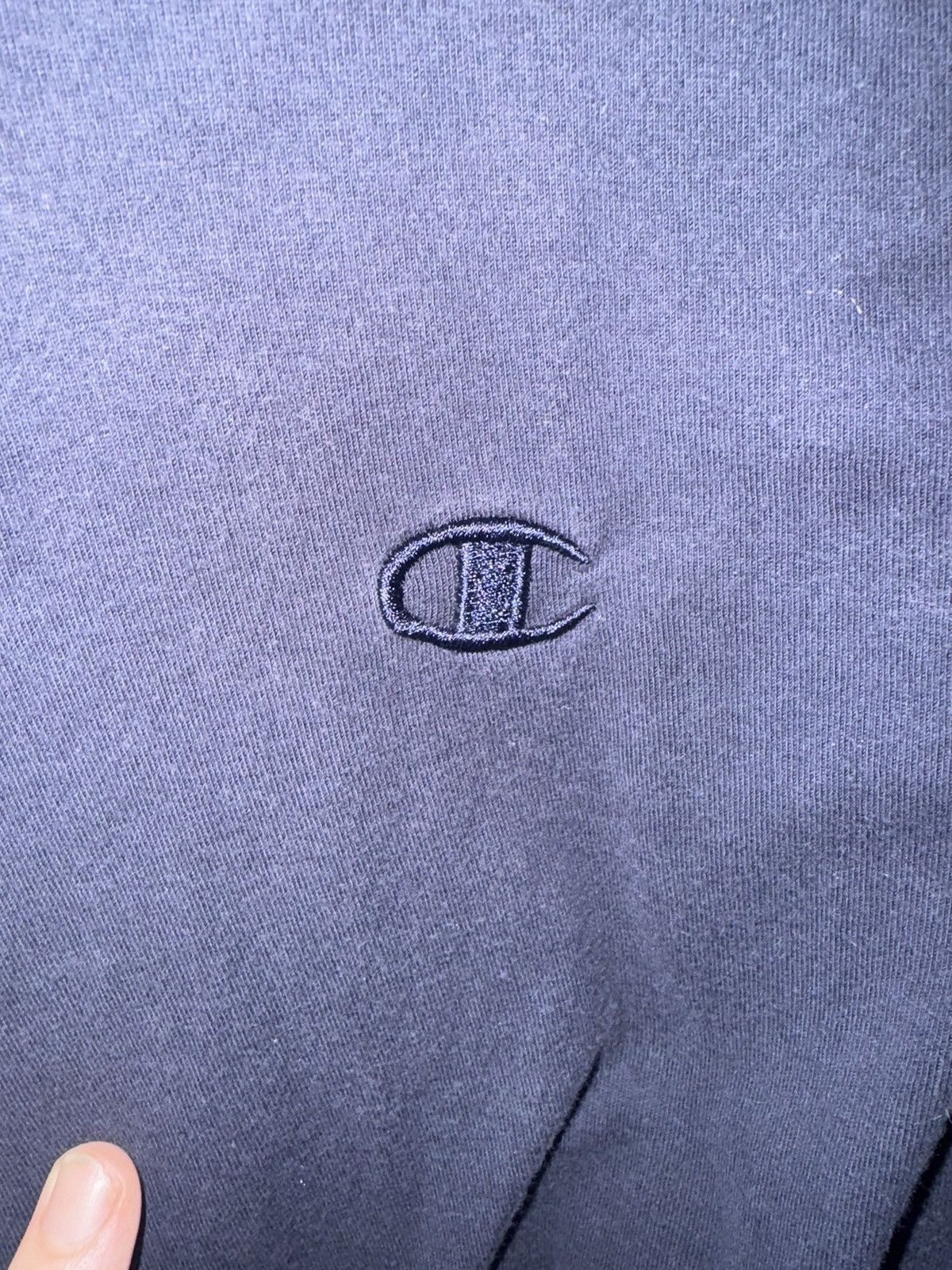 Champion × Vintage Embroidered Logo Champion Tee Size US L / EU 52-54 / 3 - 3 Thumbnail