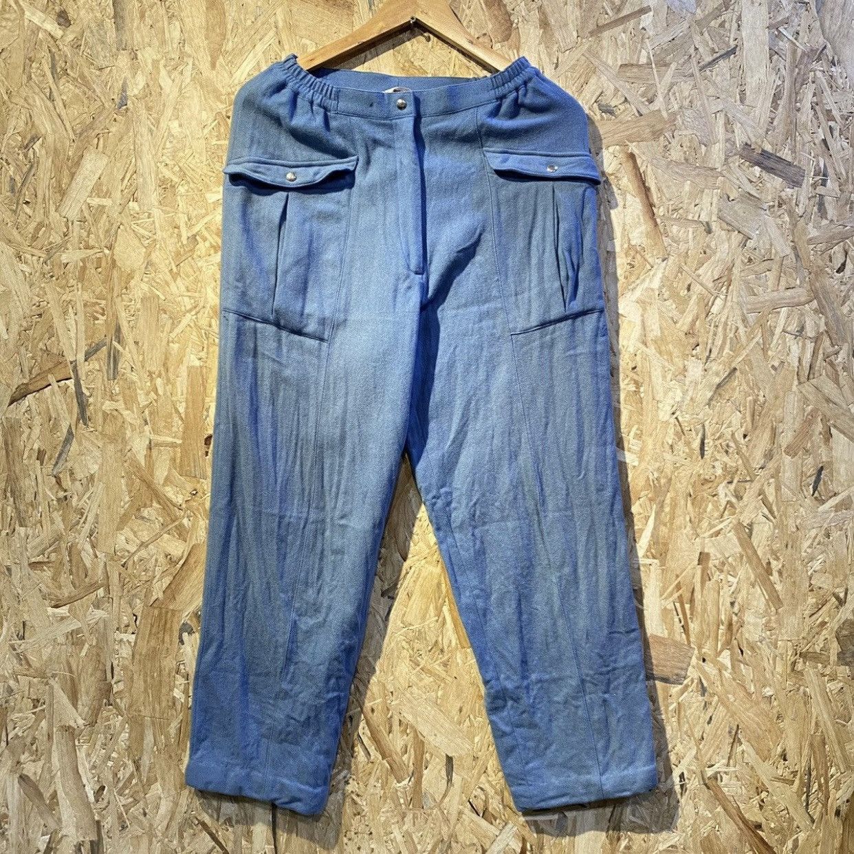 Givenchy Givenchy play! wool trouser pants Size US 31 - 1 Thumbnail