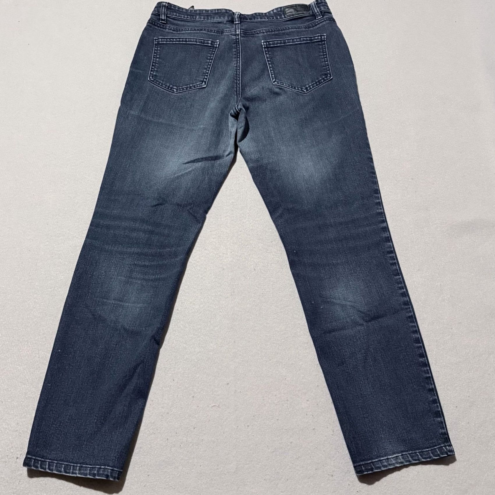 Buffalo David Bitton Buffalo David Bitton Jeans Women Blue Denim Stretch Slim Straight Zip Fly 10 Size 32" / US 10 / IT 46 - 2 Thumbnail