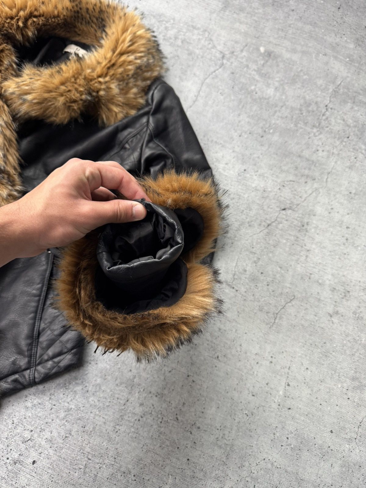 Japanese Brand VTG Avant Garde If Six Was Nine Style Fur Jacket Size US S / EU 44-46 / 1 - 6 Thumbnail