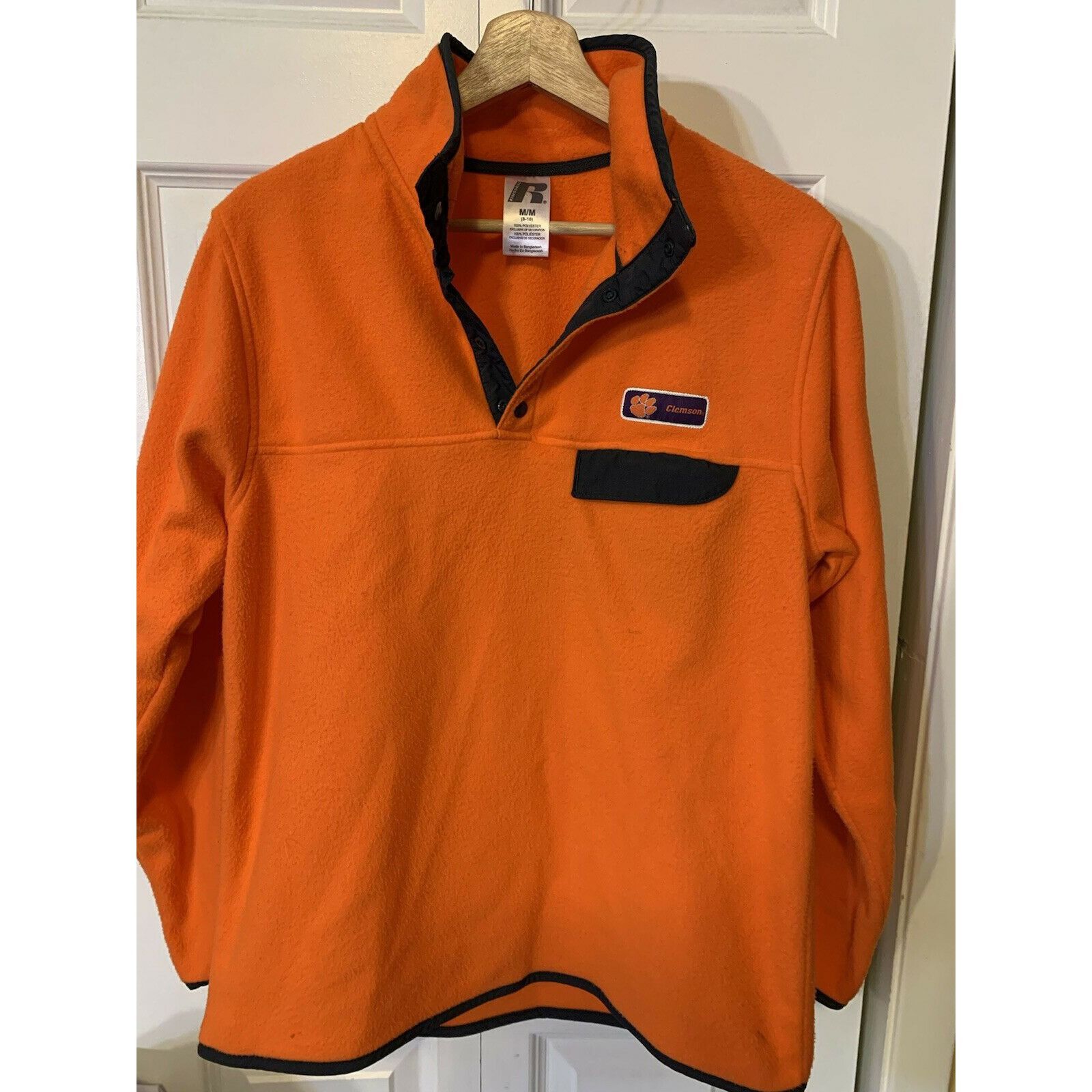 Russell Athletic Russell Women’s Sz M 8-10 Clemson Tigers Pullover T Shirt Sw Size M / US 6-8 / IT 42-44 - 1 Thumbnail