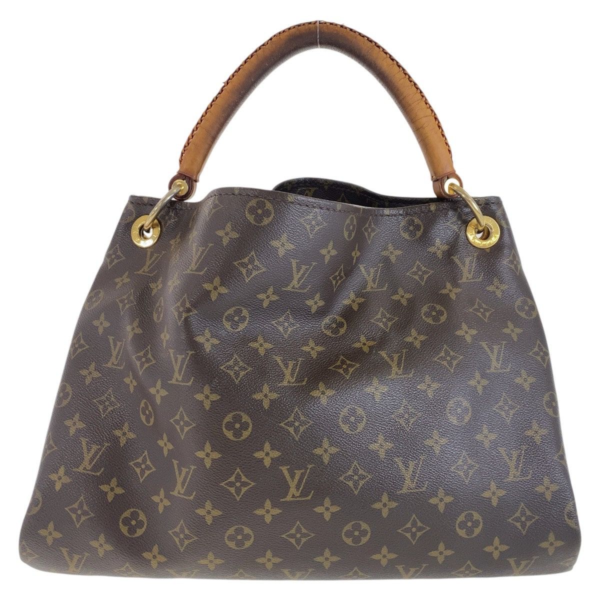Louis Vuitton Louis Vuitton Louis Vuitton Artsy MM Shoulder Bag PVC/Leather Canvas Shoulder Bag M40249 in Good Condition Size ONE SIZE - 1 Thumbnail