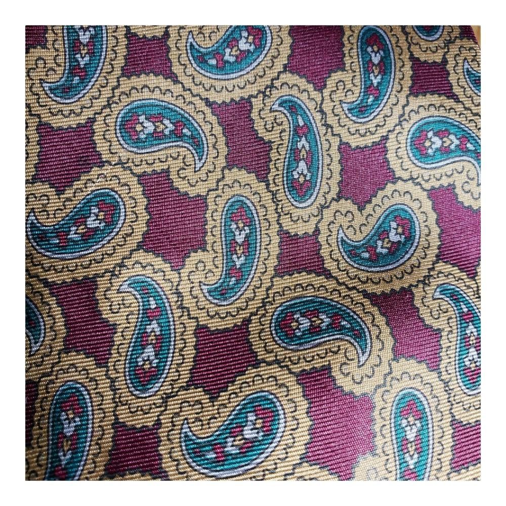 Designer T108 JustinDavid Vintage Mens Tie 56" Silk Size ONE SIZE - 2 Thumbnail