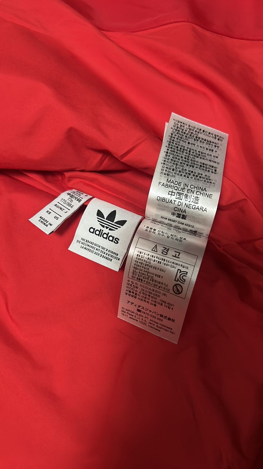 Adidas Adidas Chinese New Year Exclusive Edition Tang Jacket Red Size ONE SIZE - 9 Thumbnail