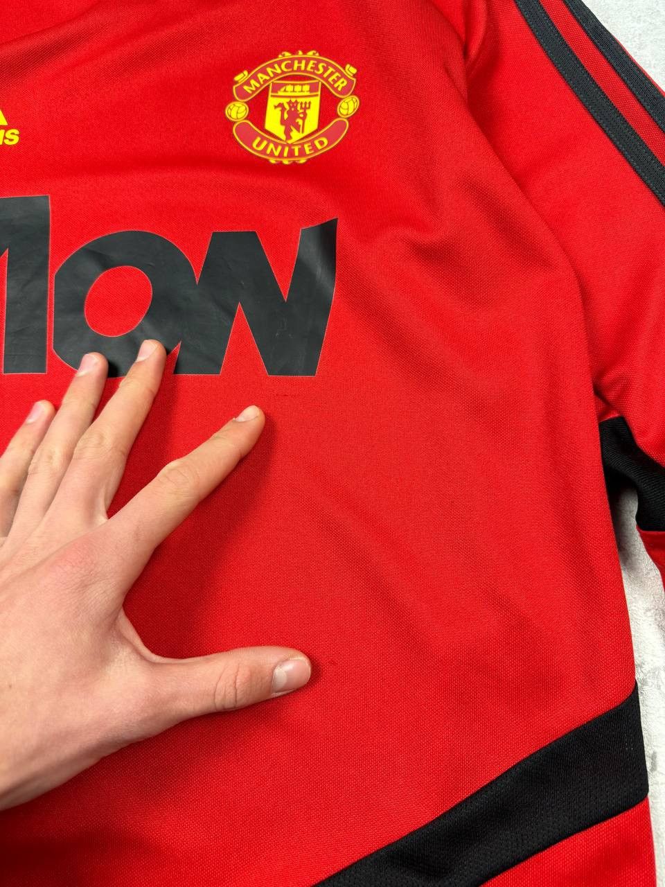 Adidas Adidas Manchester United 2019 Training Long Sleeve Jersey Size US S / EU 44-46 / 1 - 19 Thumbnail