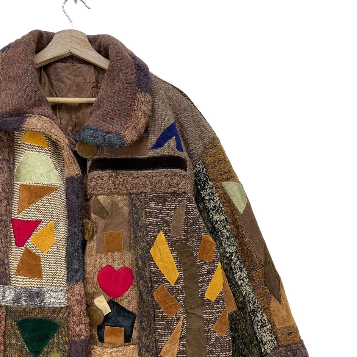 Japanese Brand Awesome Patchwork Jacket Size M / US 6-8 / IT 42-44 - 5 Thumbnail