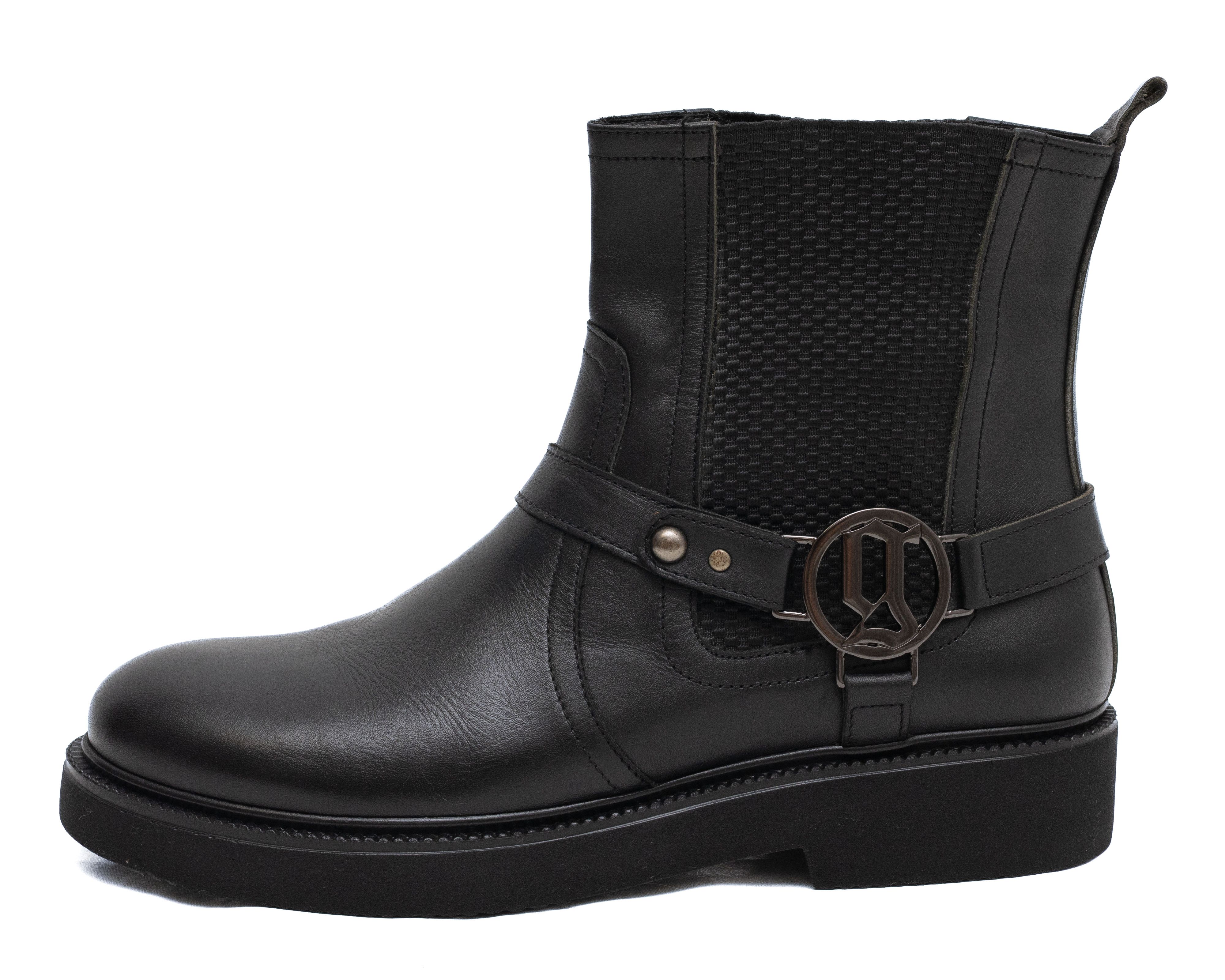 John Galliano GALLIANO G-Buckle Leather Chelsea Boots Size US 9 / EU 42 - 2 Thumbnail