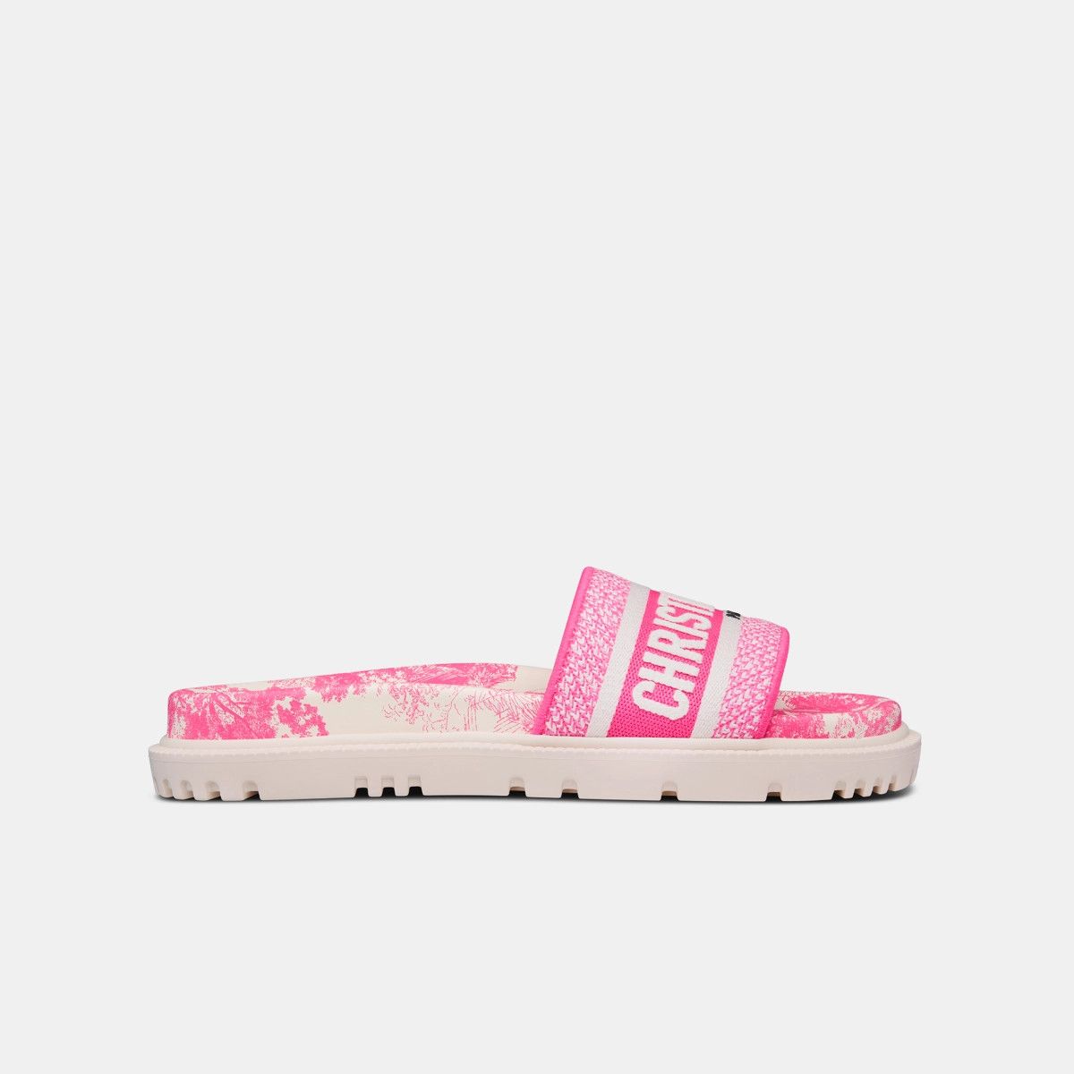 image of Dior O1Bcso1Str0224 Slip In Bright Pink Shoes, Women's (Size 7)