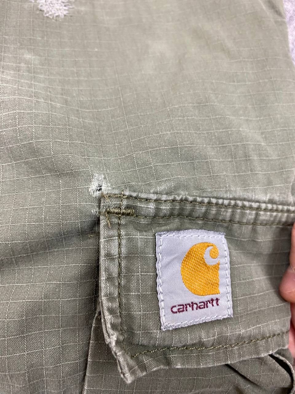 Carhartt × Carhartt Wip × Vintage Vintage Carhartt Cargo Pants Size US 29 - 9 Thumbnail