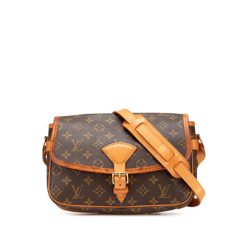 Louis Vuitton Louis Vuitton Sologne Monogram Shoulder Bag Canvas Crossbody Bag M42250 in Brown, Women's