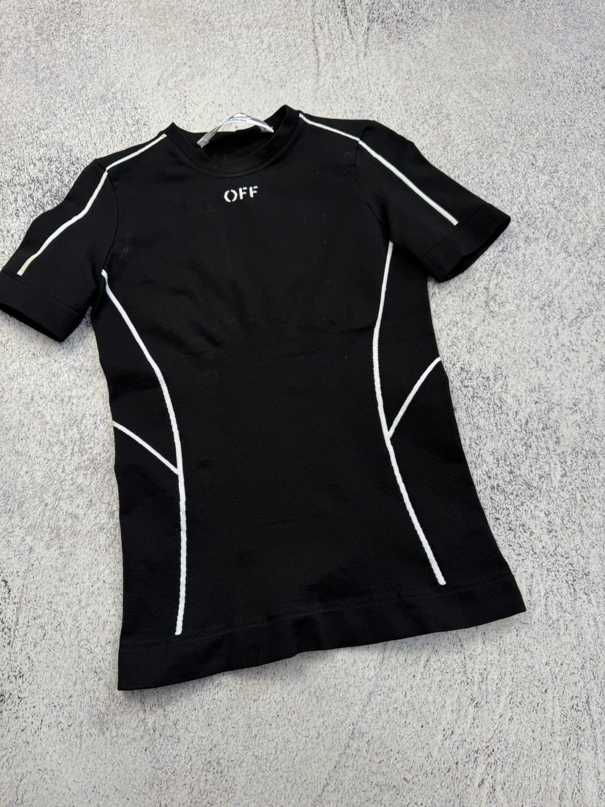 Off-White Off-White Seamless T-shirt Size S / US 4 / IT 40 - 10 Thumbnail
