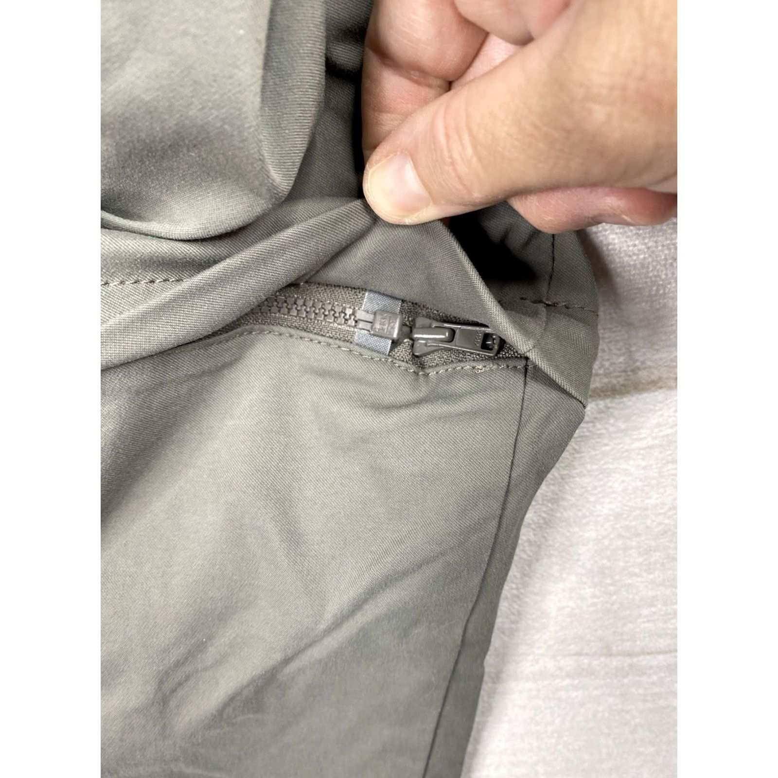 Prana Prana Convertible Cargo Pants Womens 14 Bootcut Inseam 32 Brown Nylon Spandex Zipper Outdoor Hiking Casual Travel Workwear Size 36" / US 14 / IT 50 - 4 Thumbnail