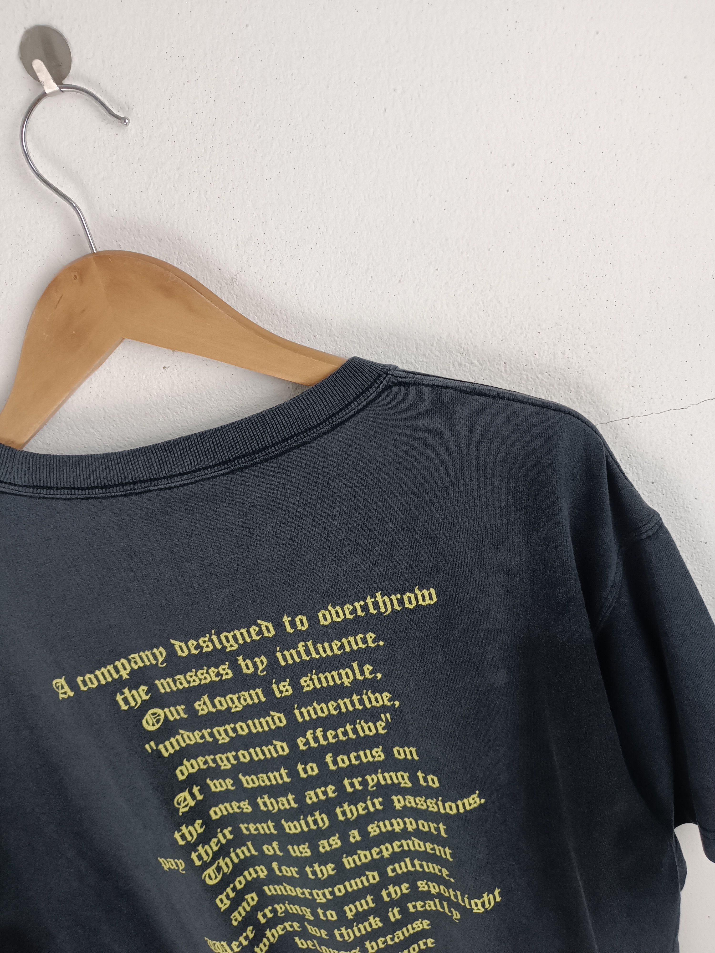 Mossimo VINTAGE 90'S MOSSIMO SPORT F THE MASSES FADED VERY RARE TEE Size US L / EU 52-54 / 3 - 15 Thumbnail
